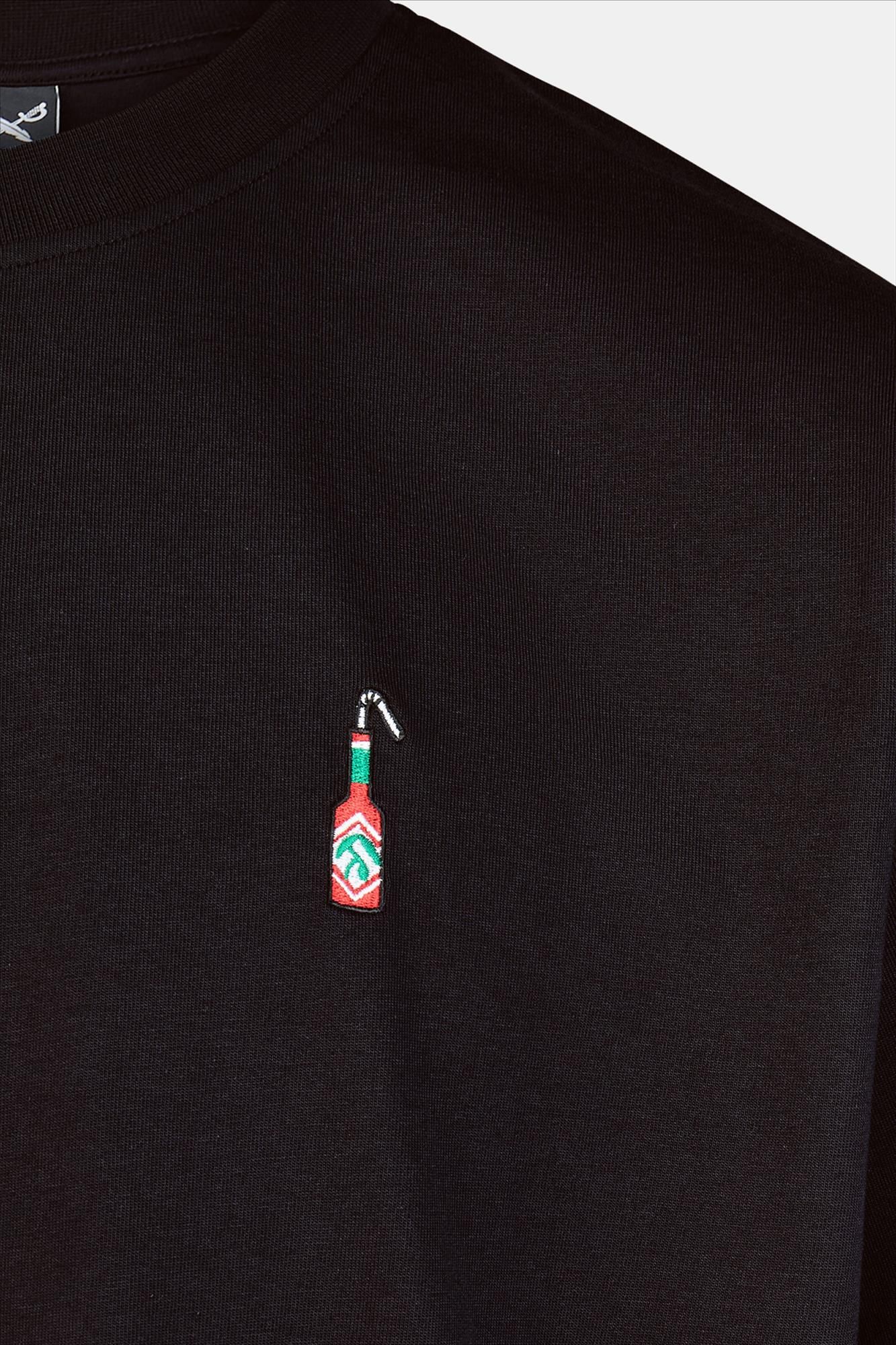 Iriedaily - Zwarte Hot Hot Sauce T-shirt