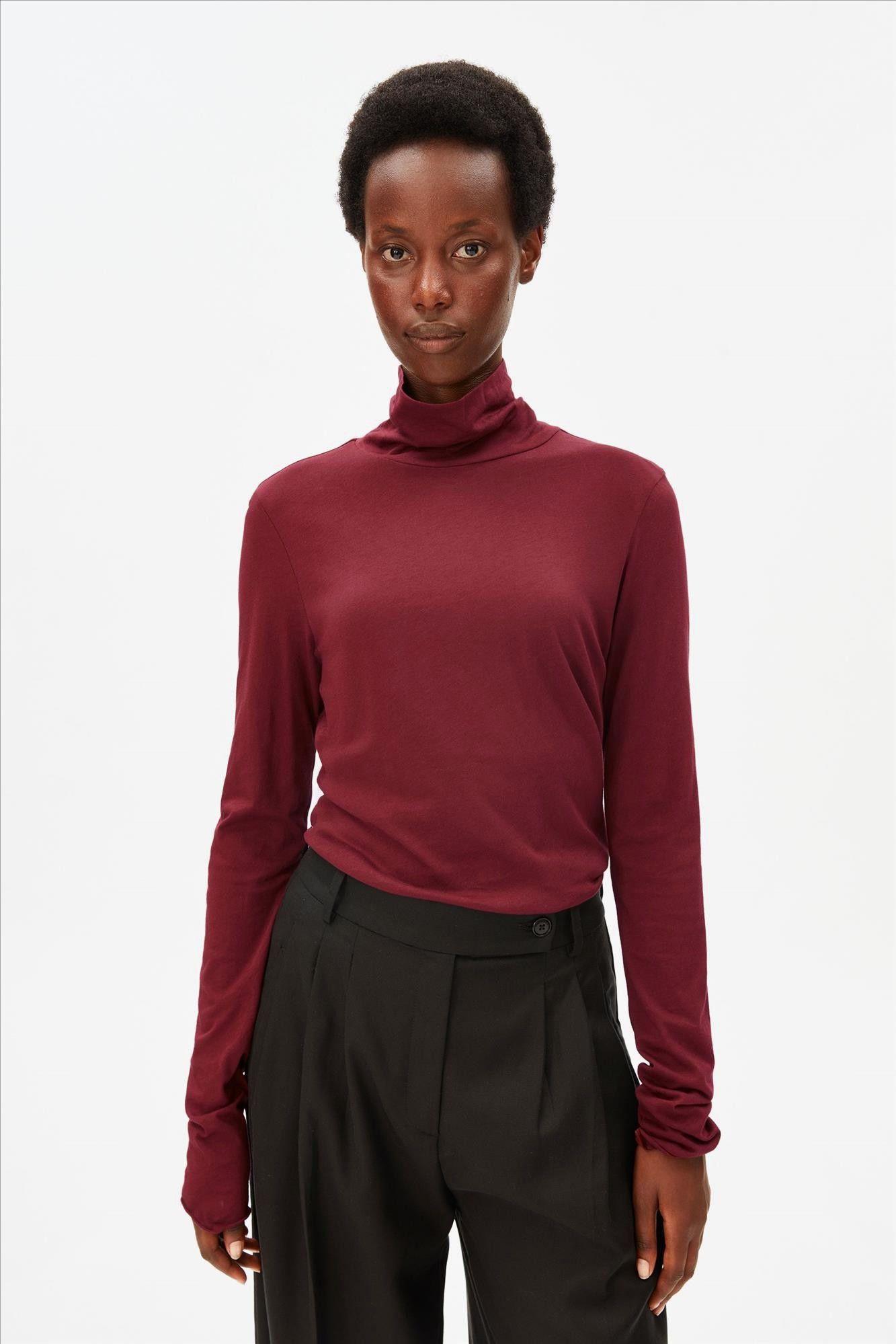 Armed Angels - Bordeaux Grazilianaa longsleeve