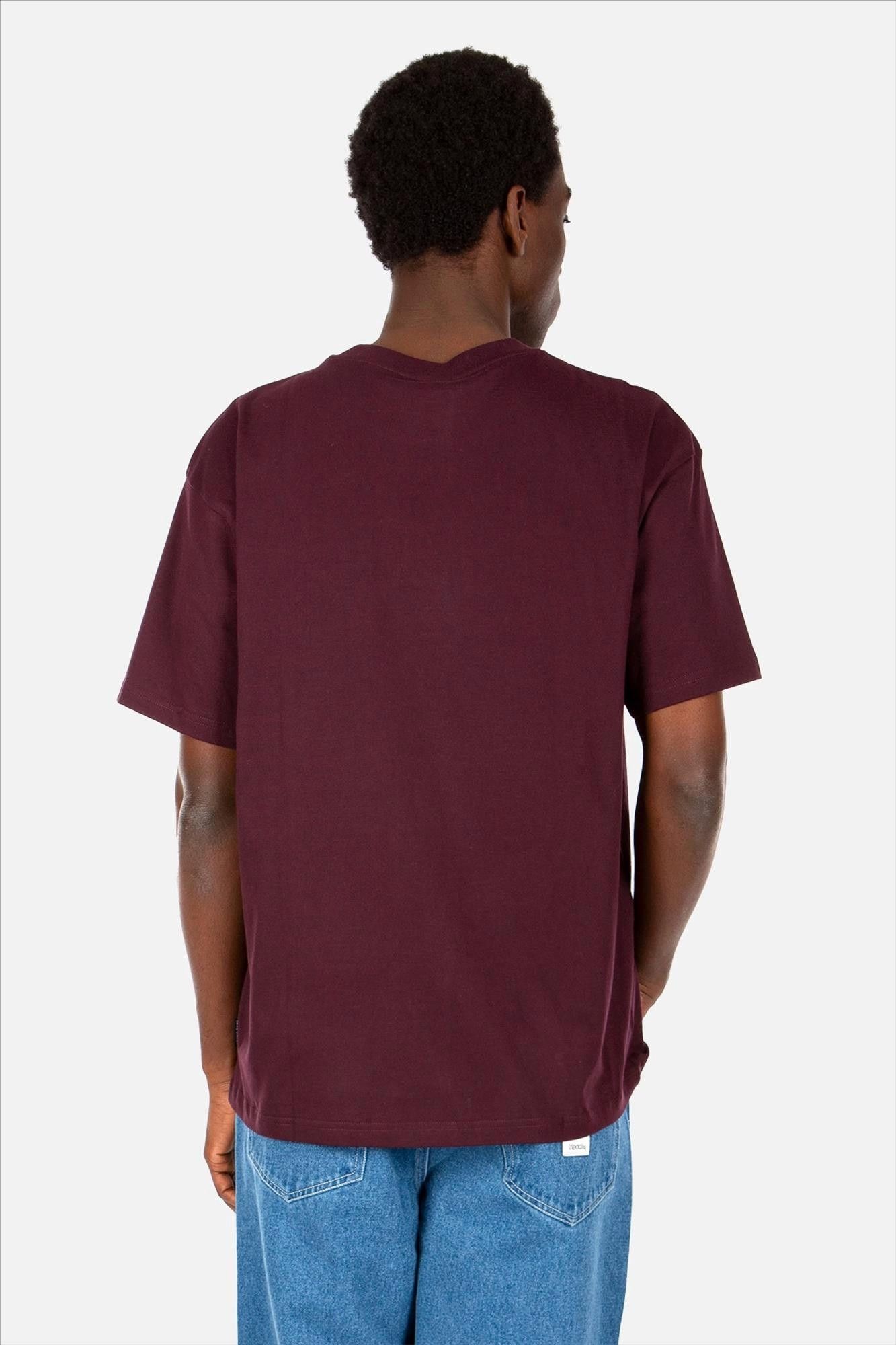 Iriedaily - Donkerpaarse Flaglighter T-shirt