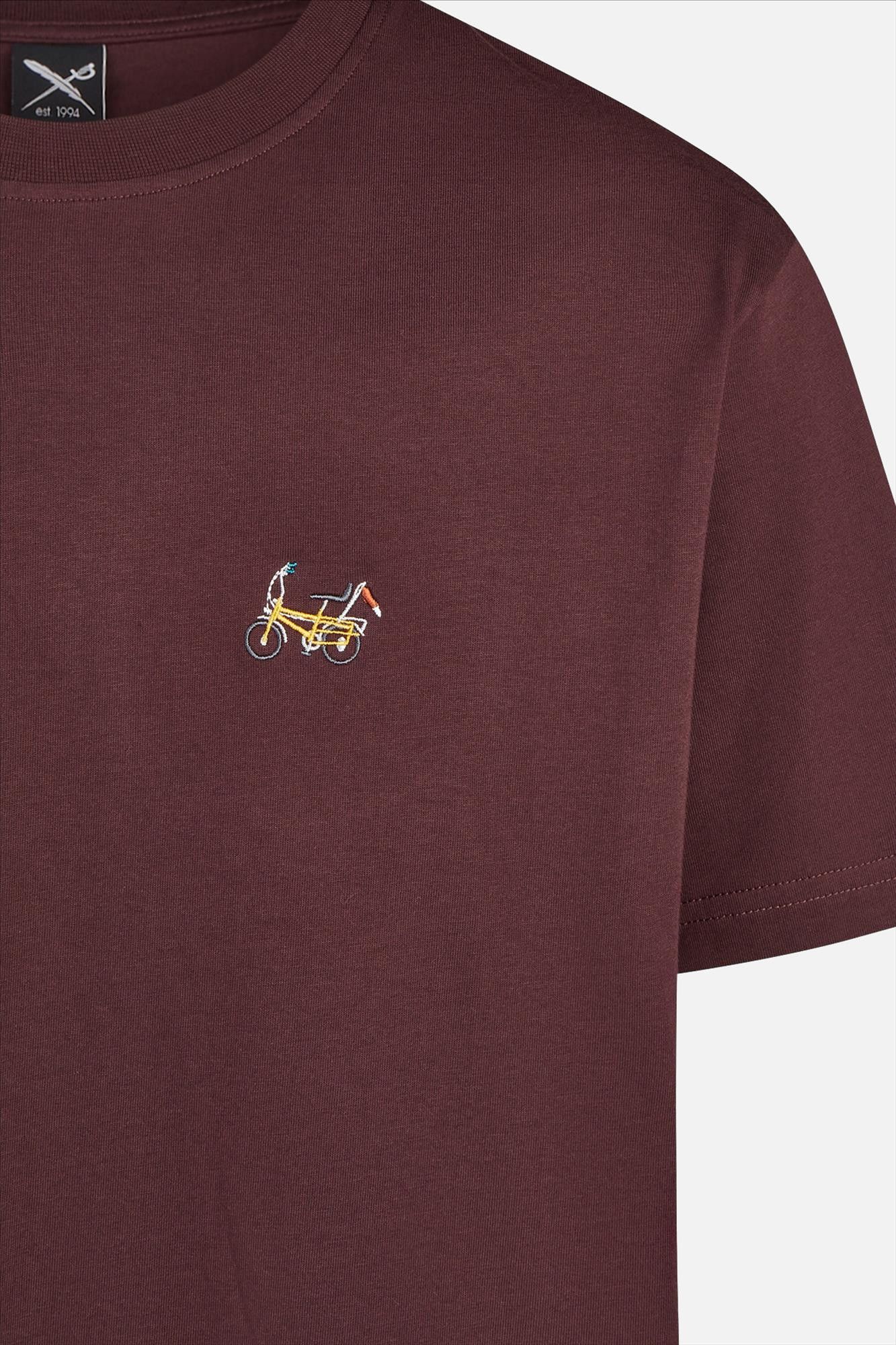 Iriedaily - Aubergine Bonacycle T-shirt