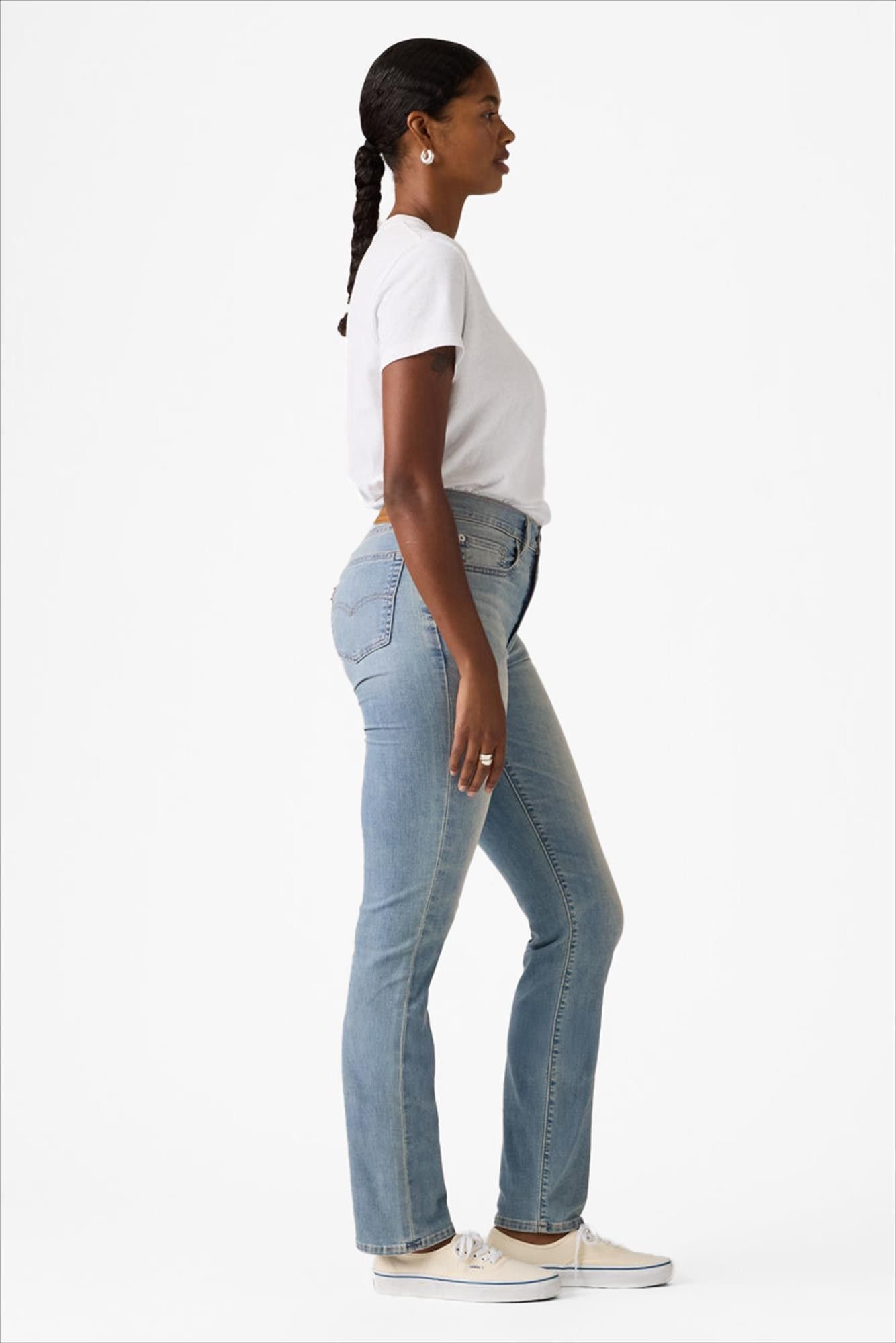Levi's - Blauwe 724 straight jeans