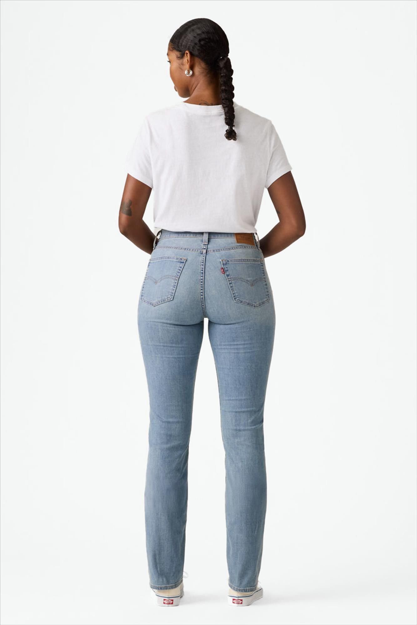 Levi's - Blauwe 724 straight jeans