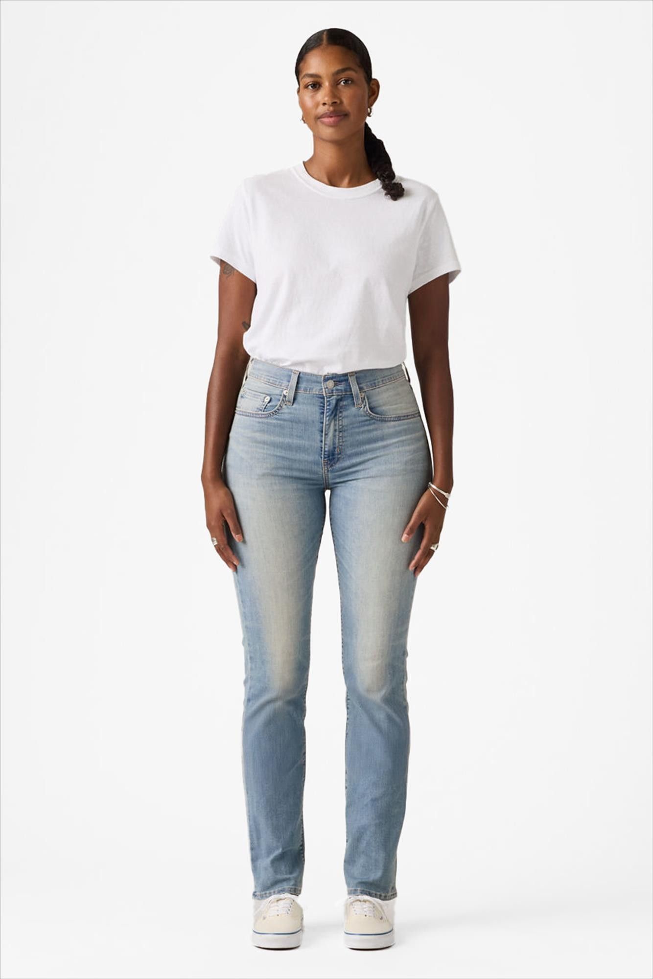 Levi's - Blauwe 724 straight jeans
