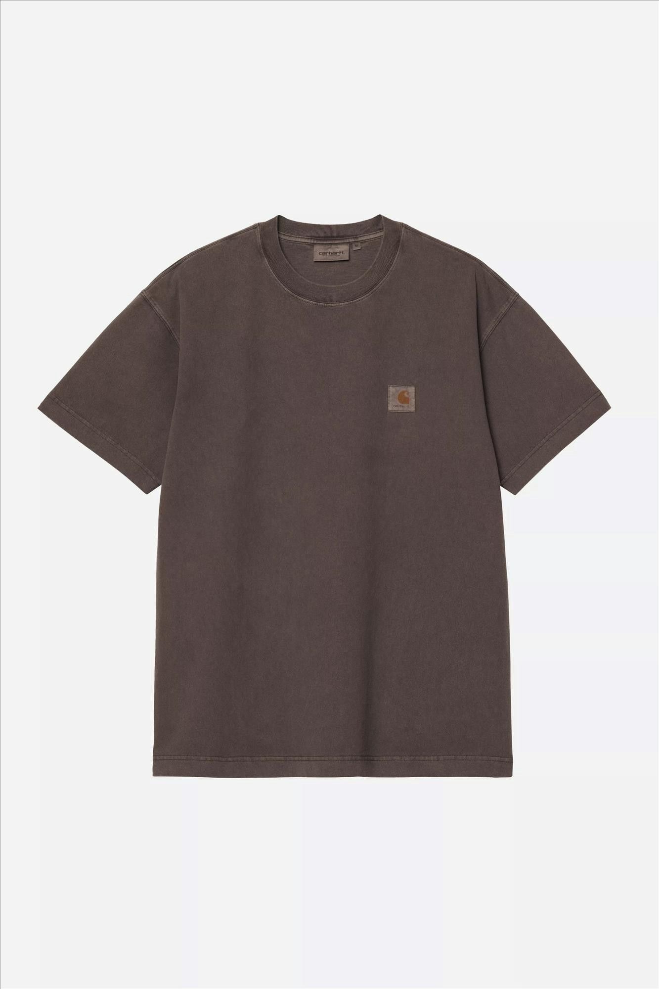 Carhartt WIP - Donkerbruine Vista T-shirt