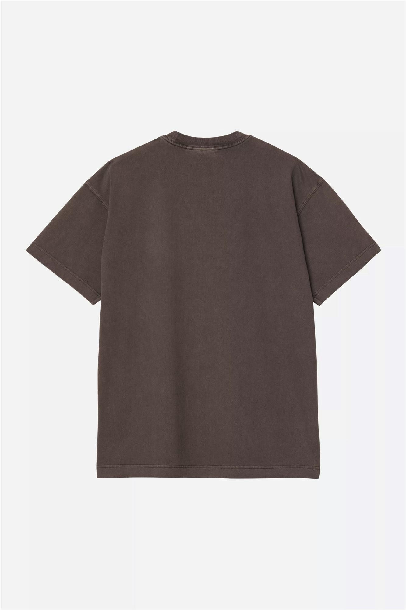Carhartt WIP - Donkerbruine Vista T-shirt