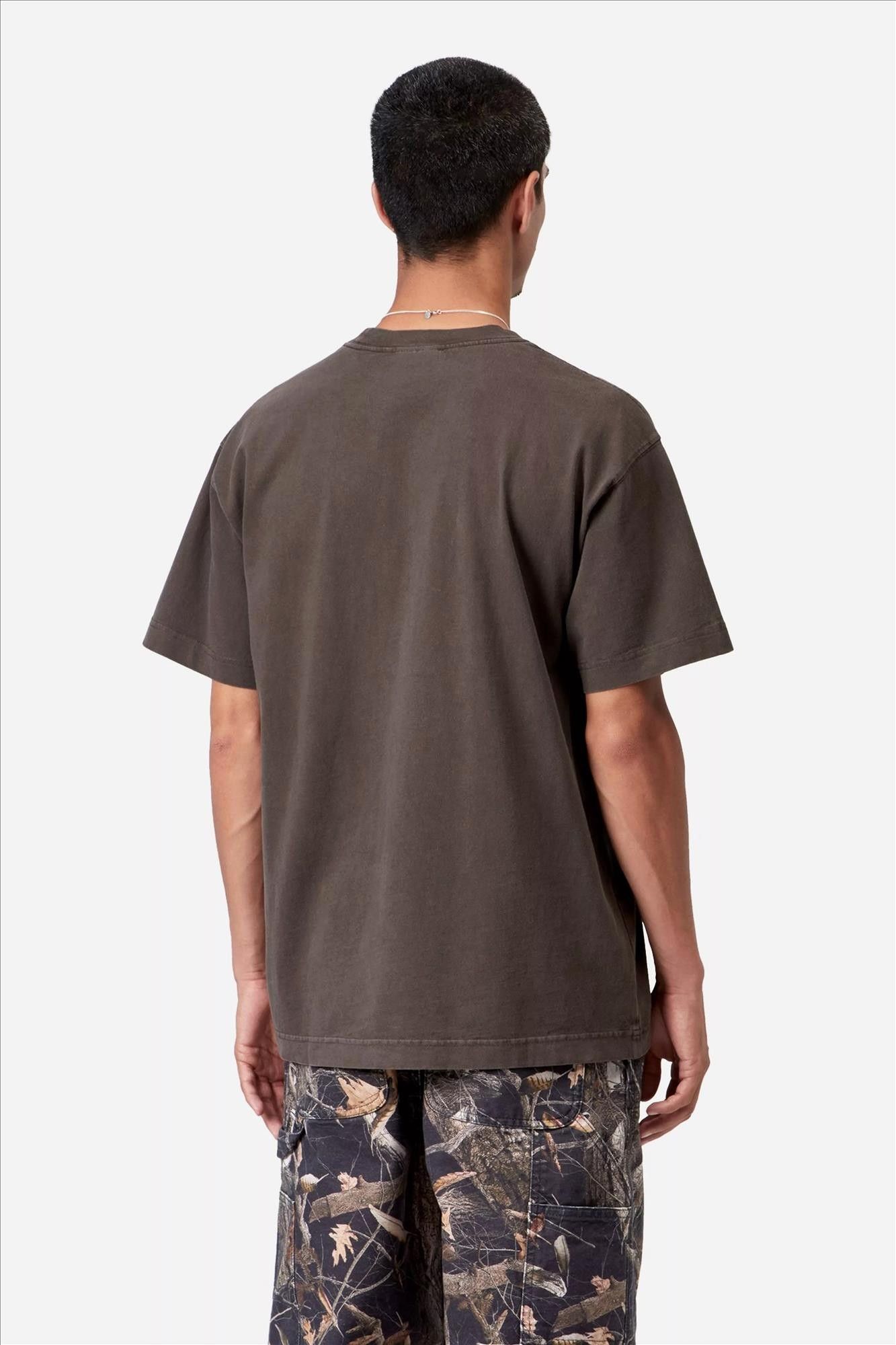 Carhartt WIP - Donkerbruine Vista T-shirt