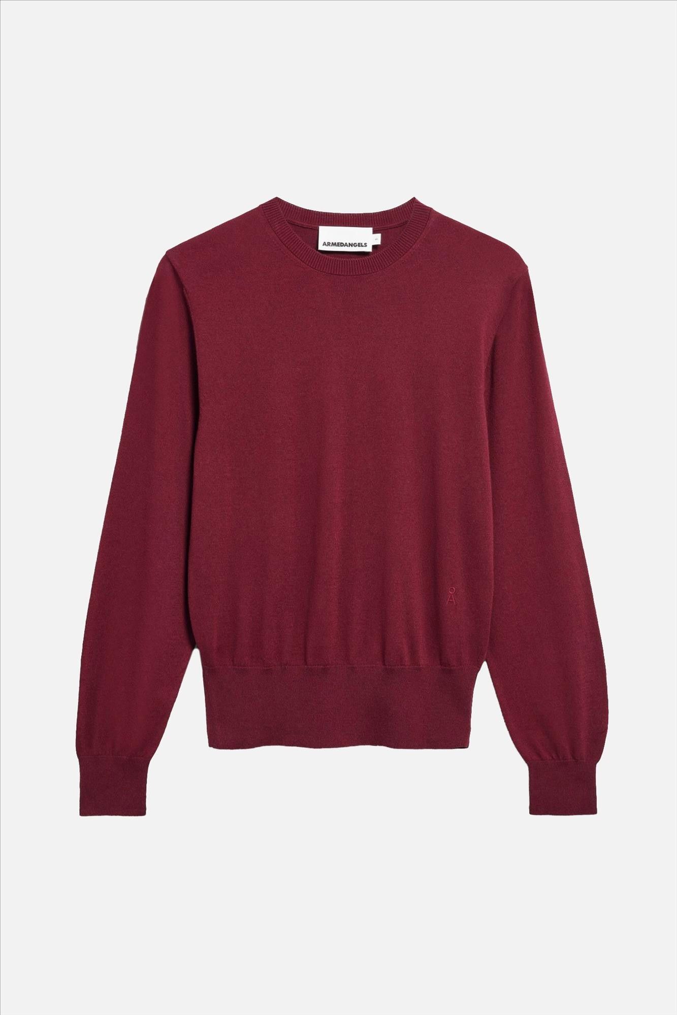 Armed Angels - Bordeaux Fine Knit trui