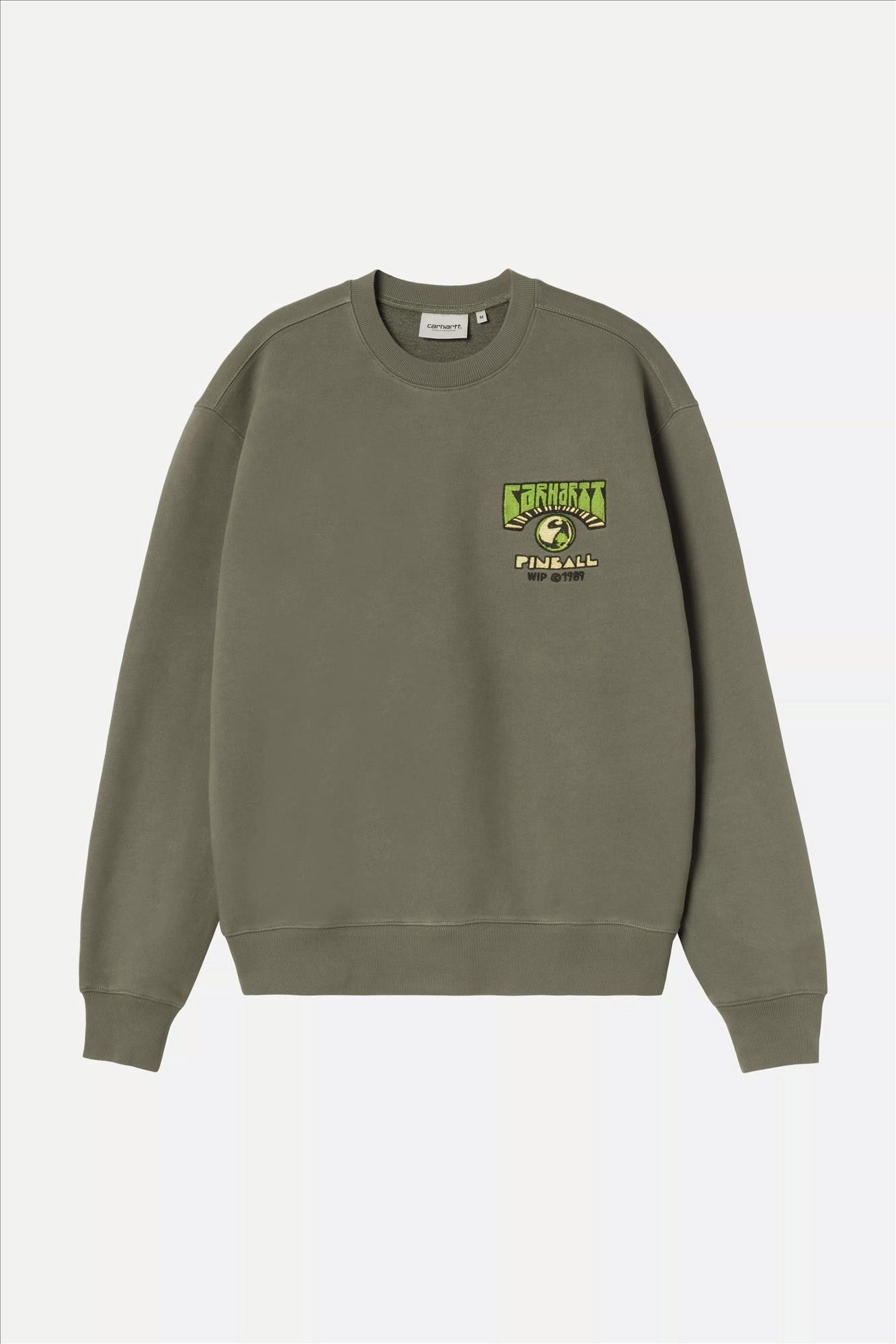 Carhartt WIP - Kaki Pinball sweater