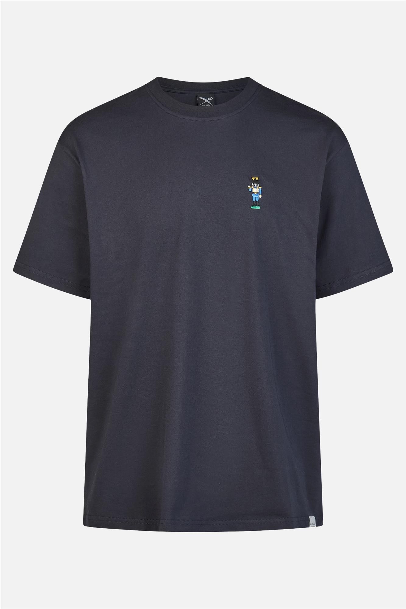 Iriedaily - Donkerblauwe Nutcrax T-shirt