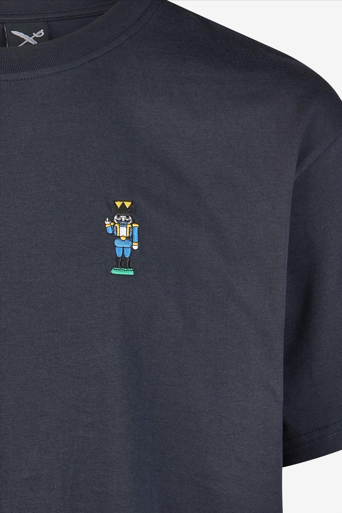 Iriedaily - Donkerblauwe Nutcrax T-shirt