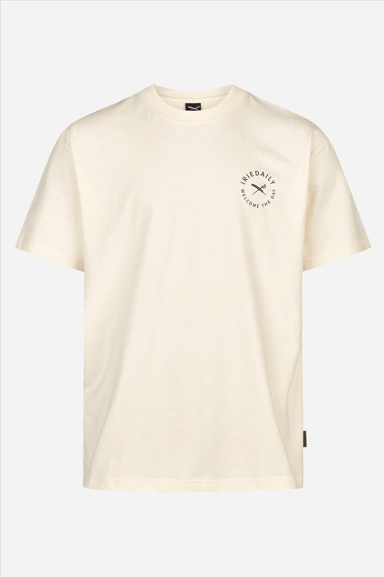 Iriedaily - Ecru Monday Yoga T-shirt
