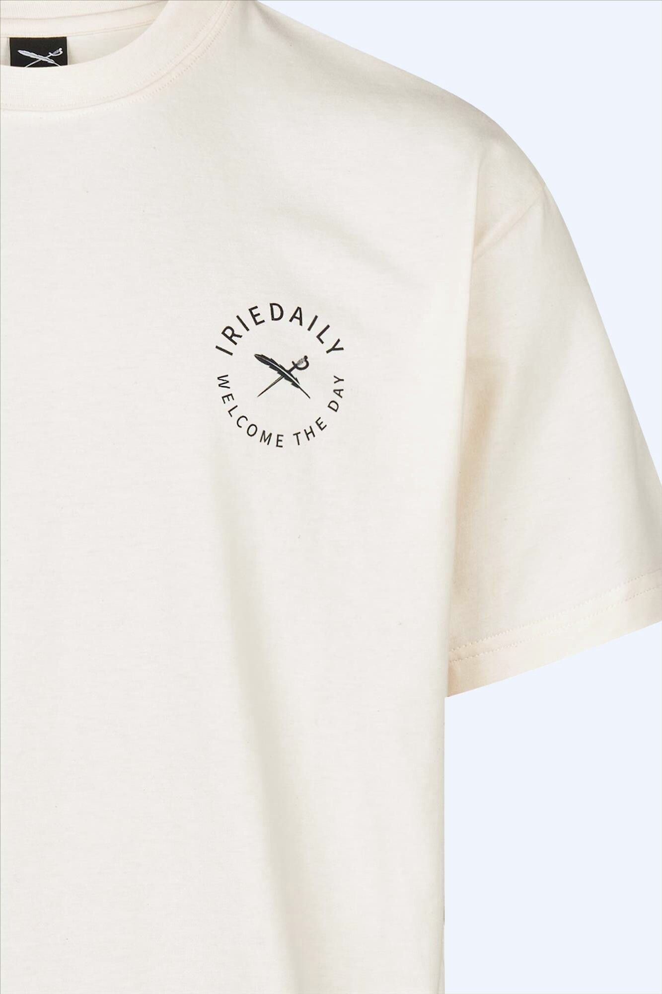 Iriedaily - Ecru Monday Yoga T-shirt