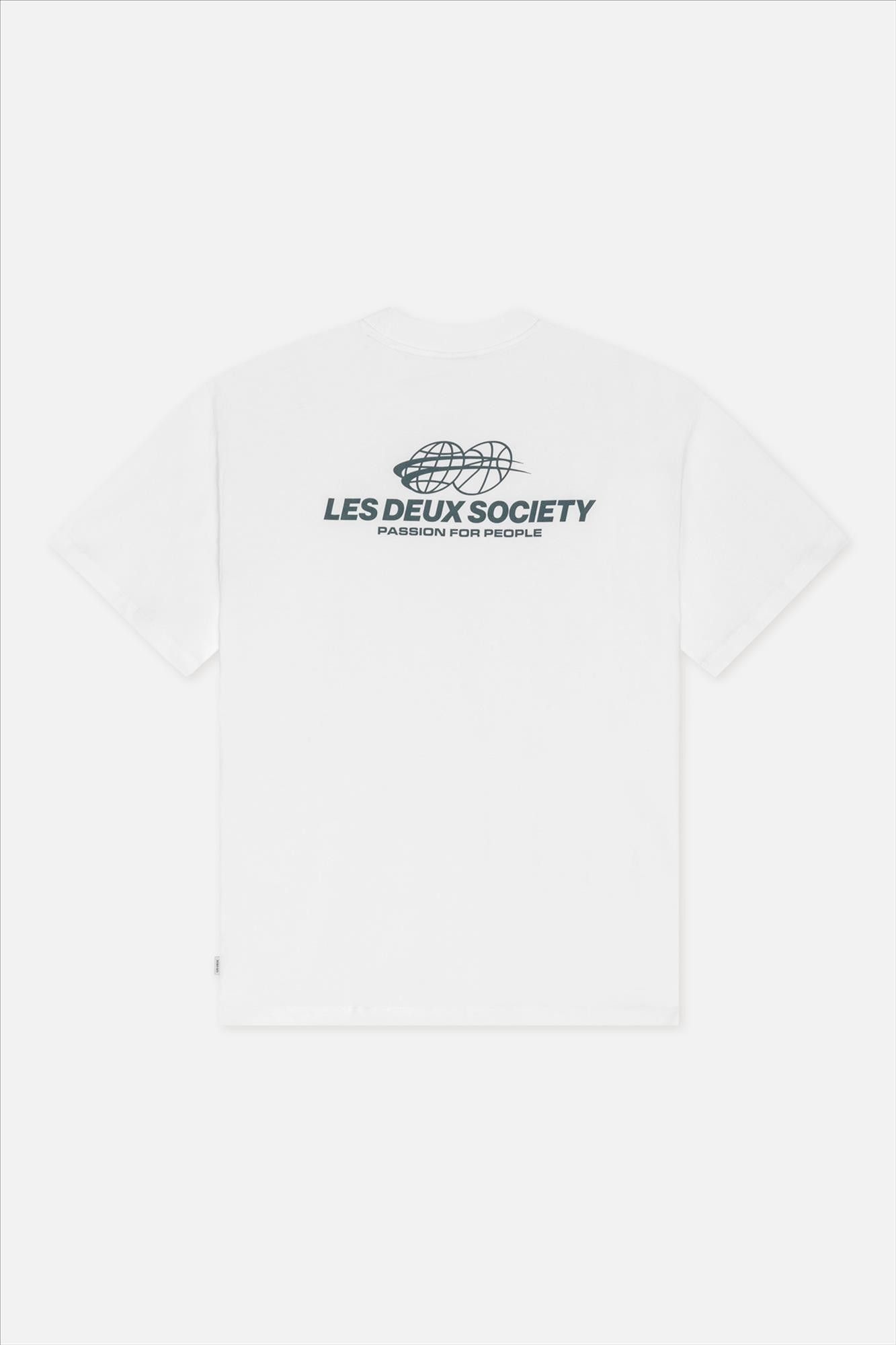 LES DEUX  - Witte Exhibition T-shirt