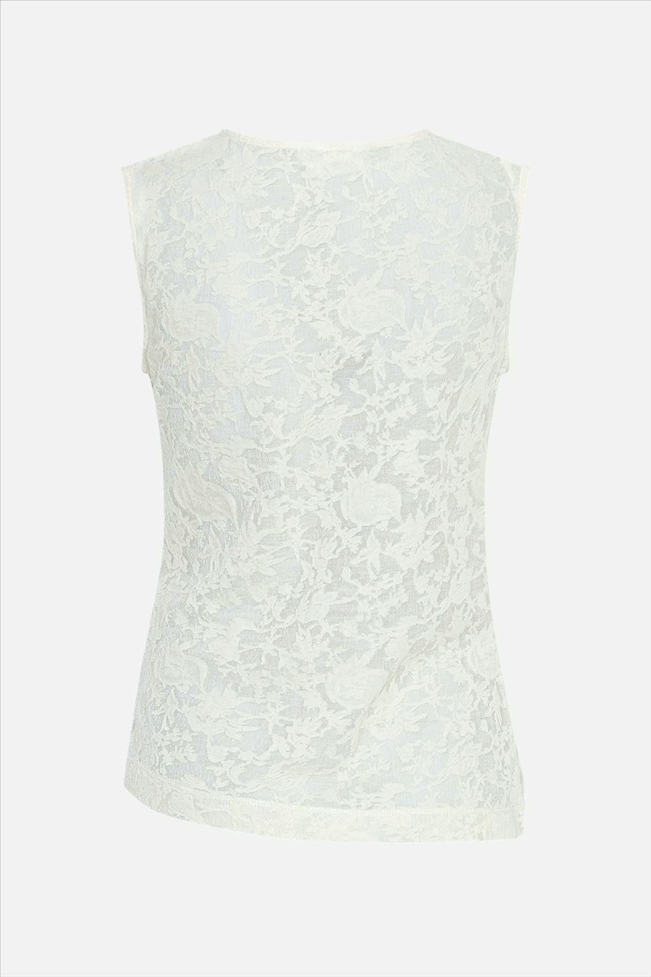 MSCH COPENHAGEN - Ecru Brigetta top