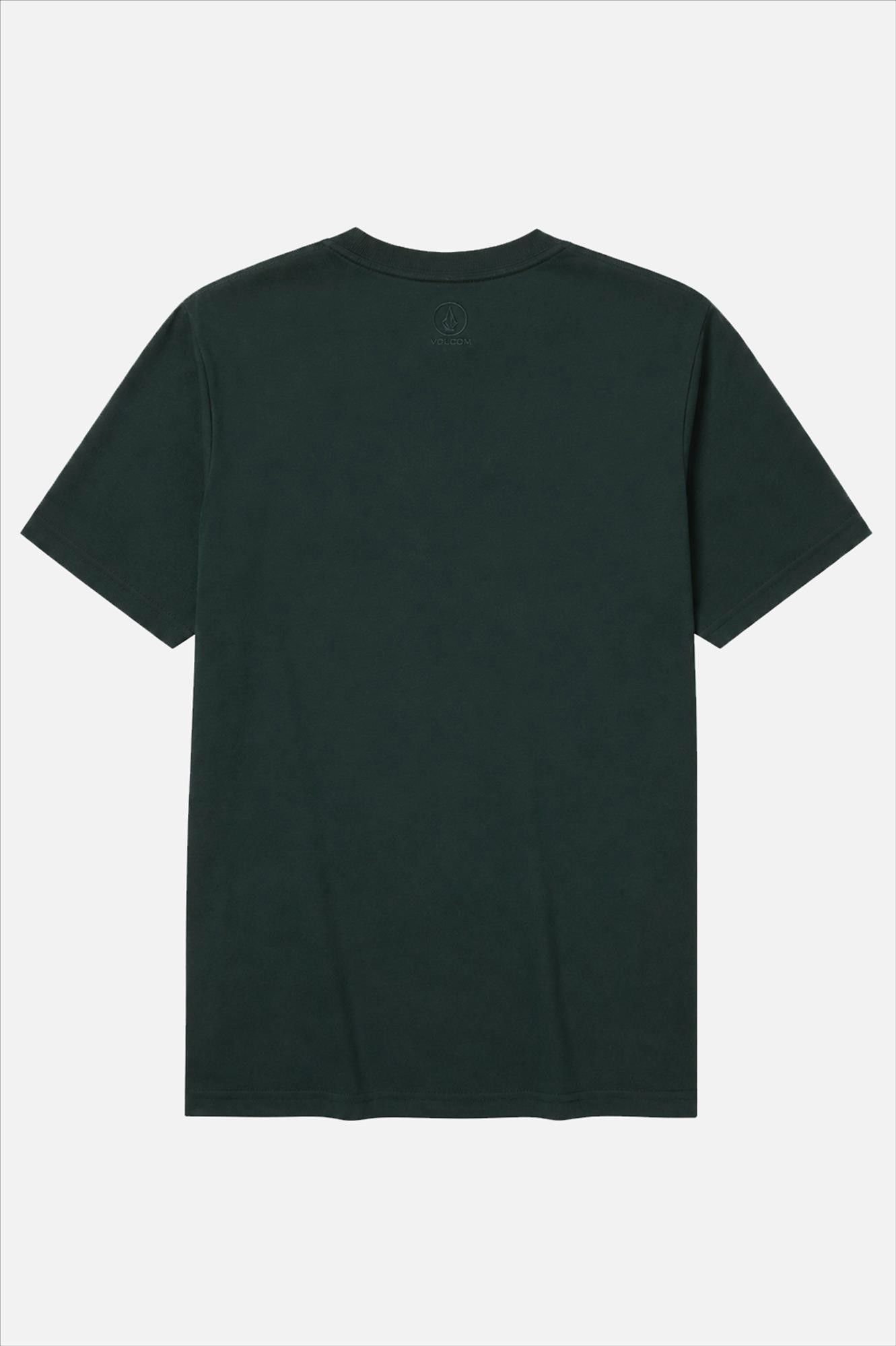 Volcom - Donkergroene Stone Blanks T-shirt