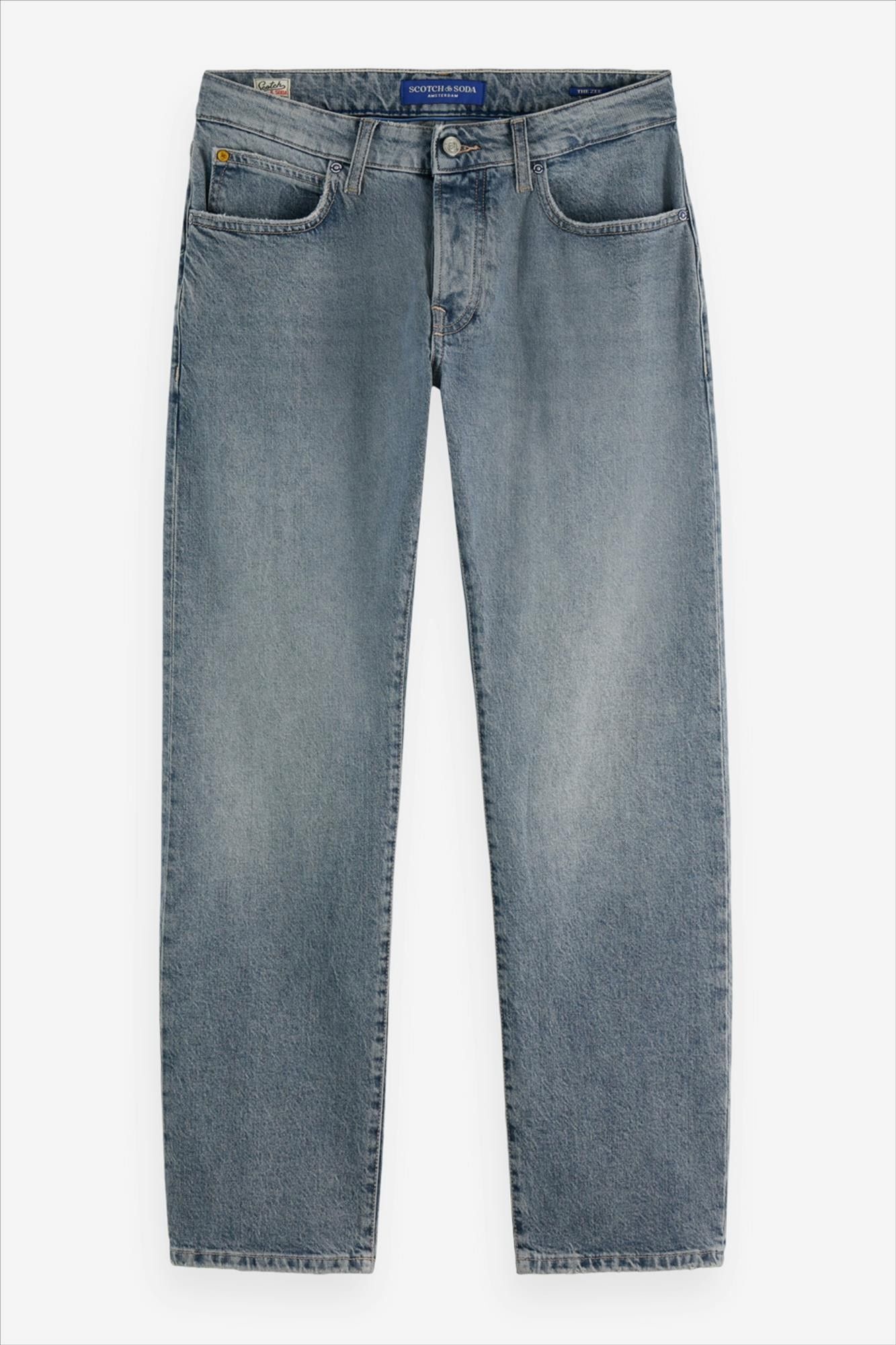 Scotch & Soda - Blauwe The Zee straight jeans