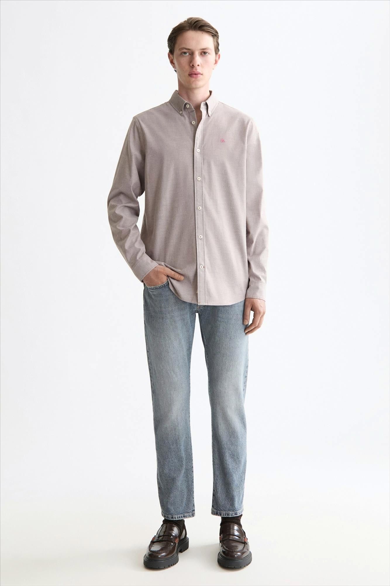 Scotch & Soda - Blauwe The Zee straight jeans