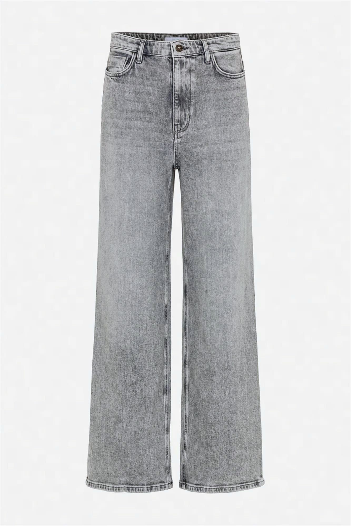 BY BAR - Grijze Lina jeans