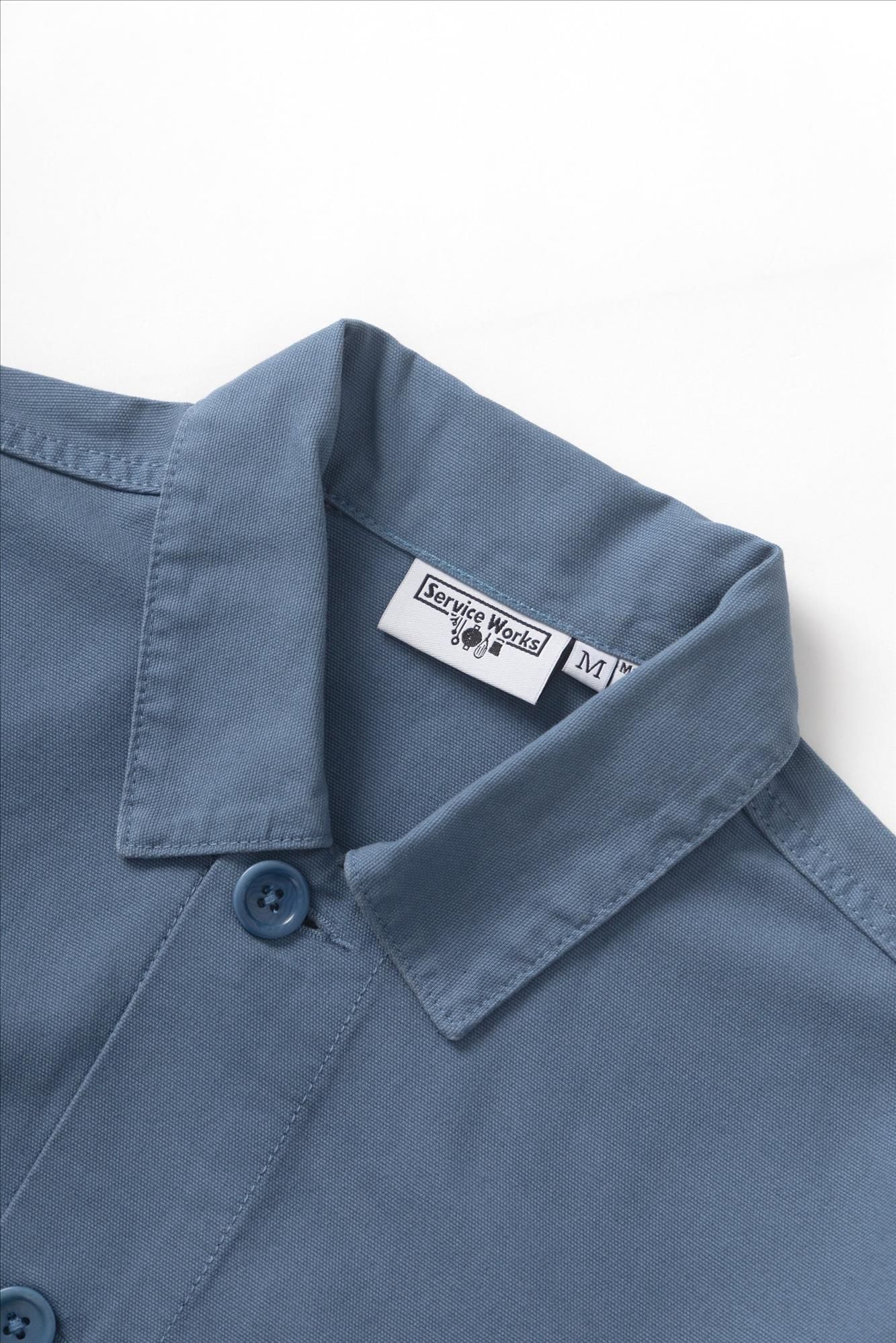 Service Works - Blauw Classic Chore overhemd