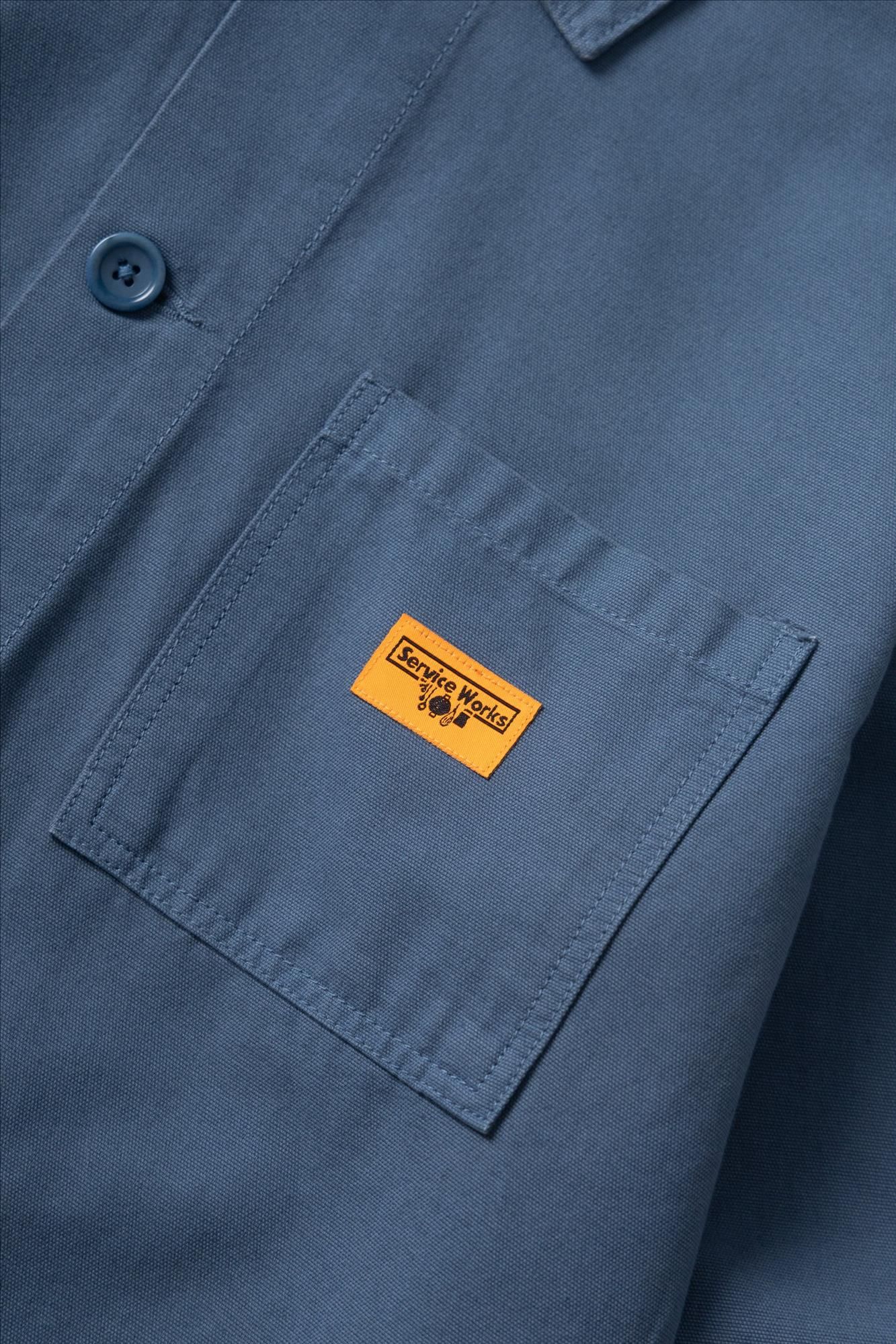 Service Works - Blauw Classic Chore overhemd