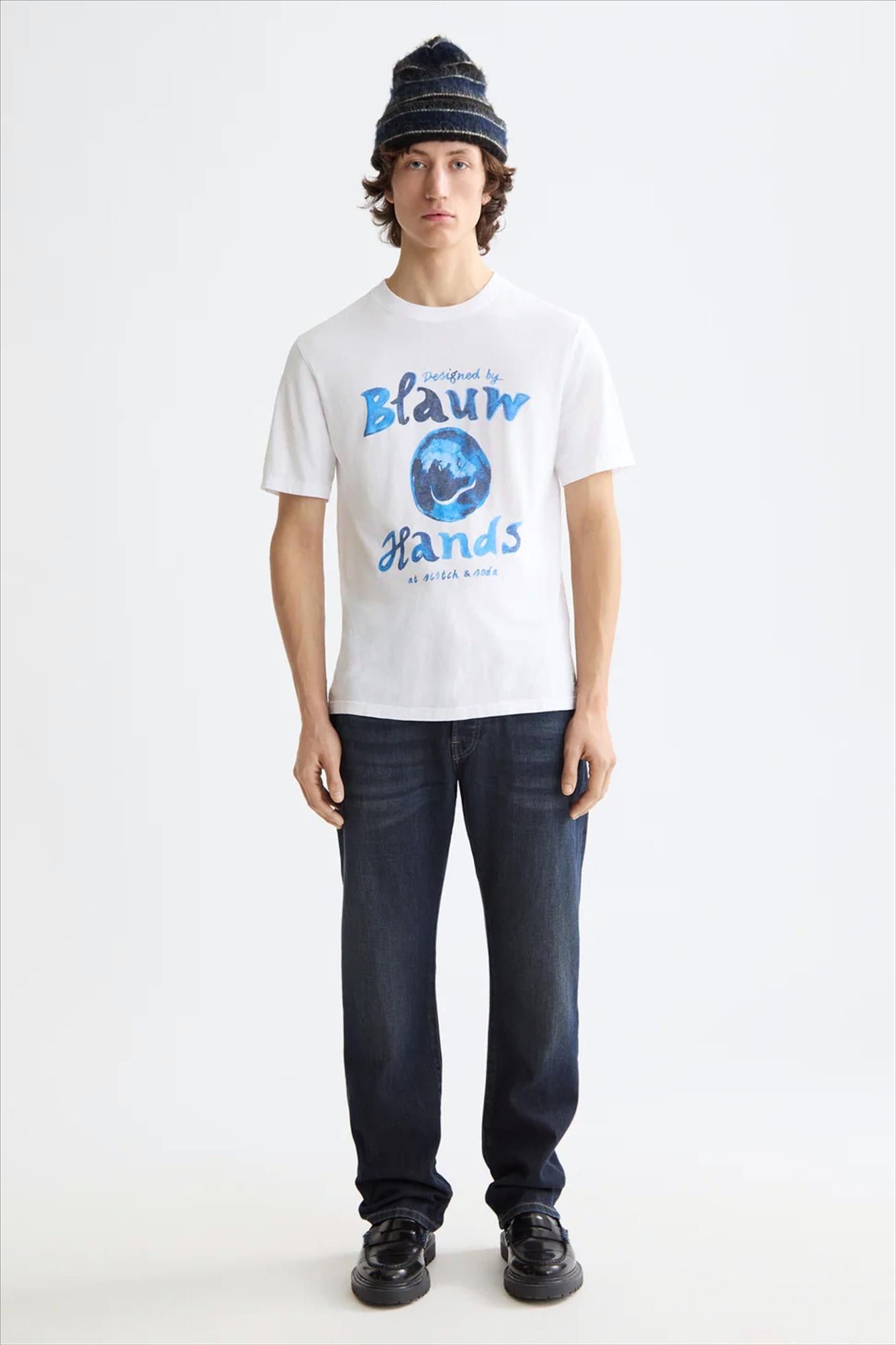 Scotch & Soda - Donkerblauwe The Zee straight jeans