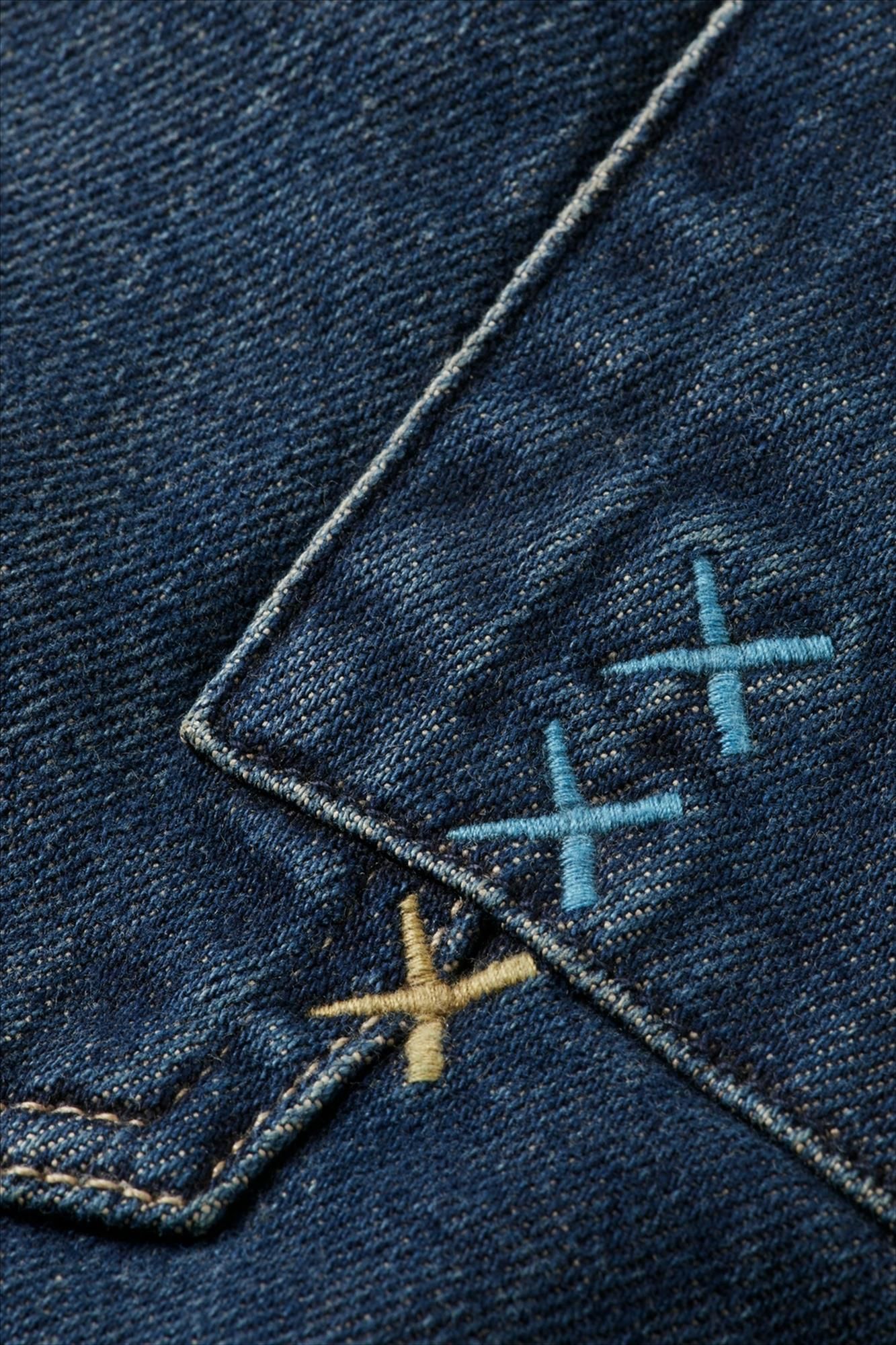 Scotch & Soda - Donkerblauwe The Zee straight jeans