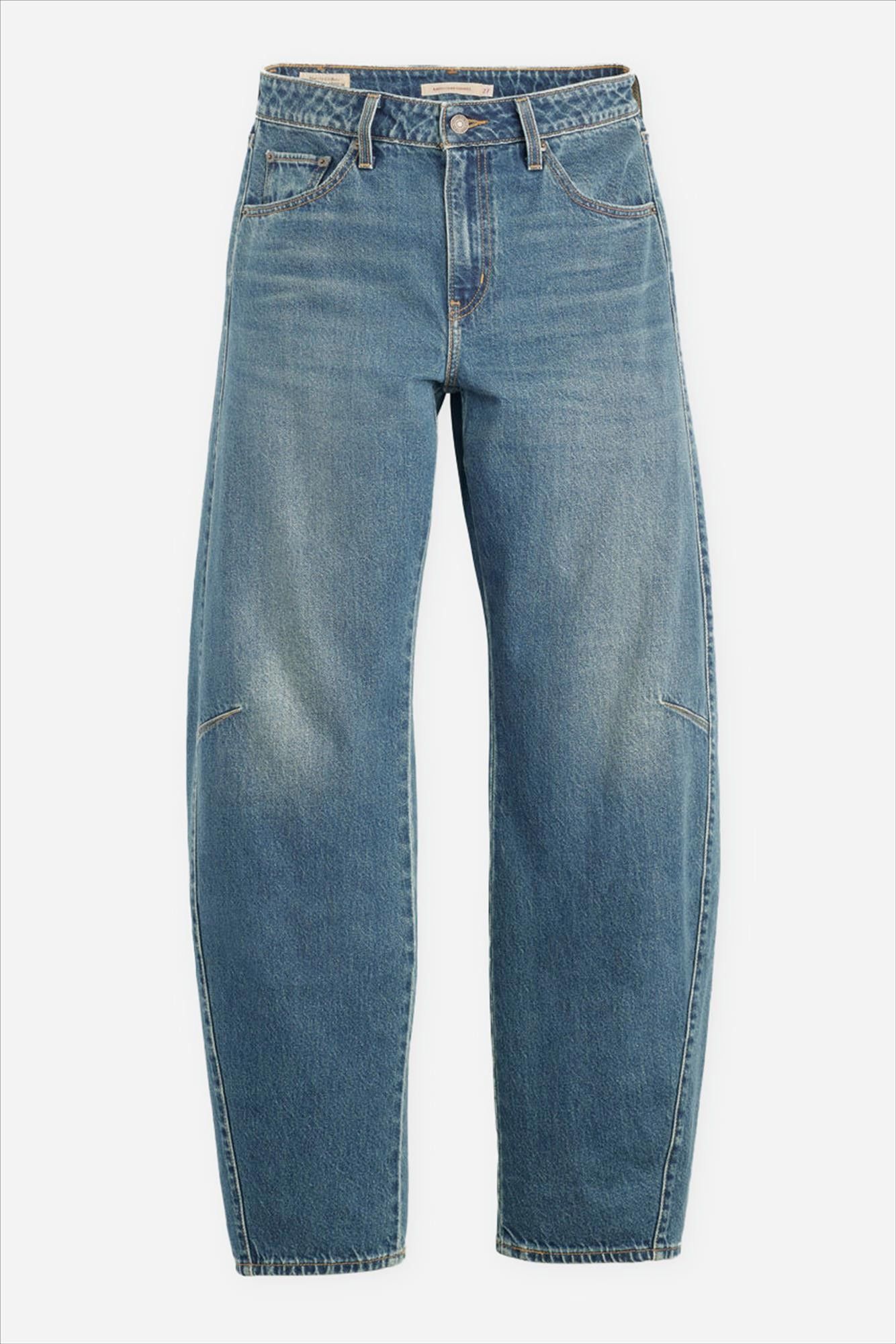 Levi's - Blauwe Baggy Dad barrel jeans