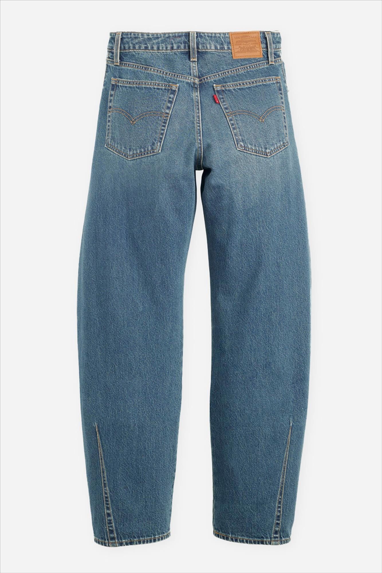 Levi's - Blauwe Baggy Dad barrel jeans