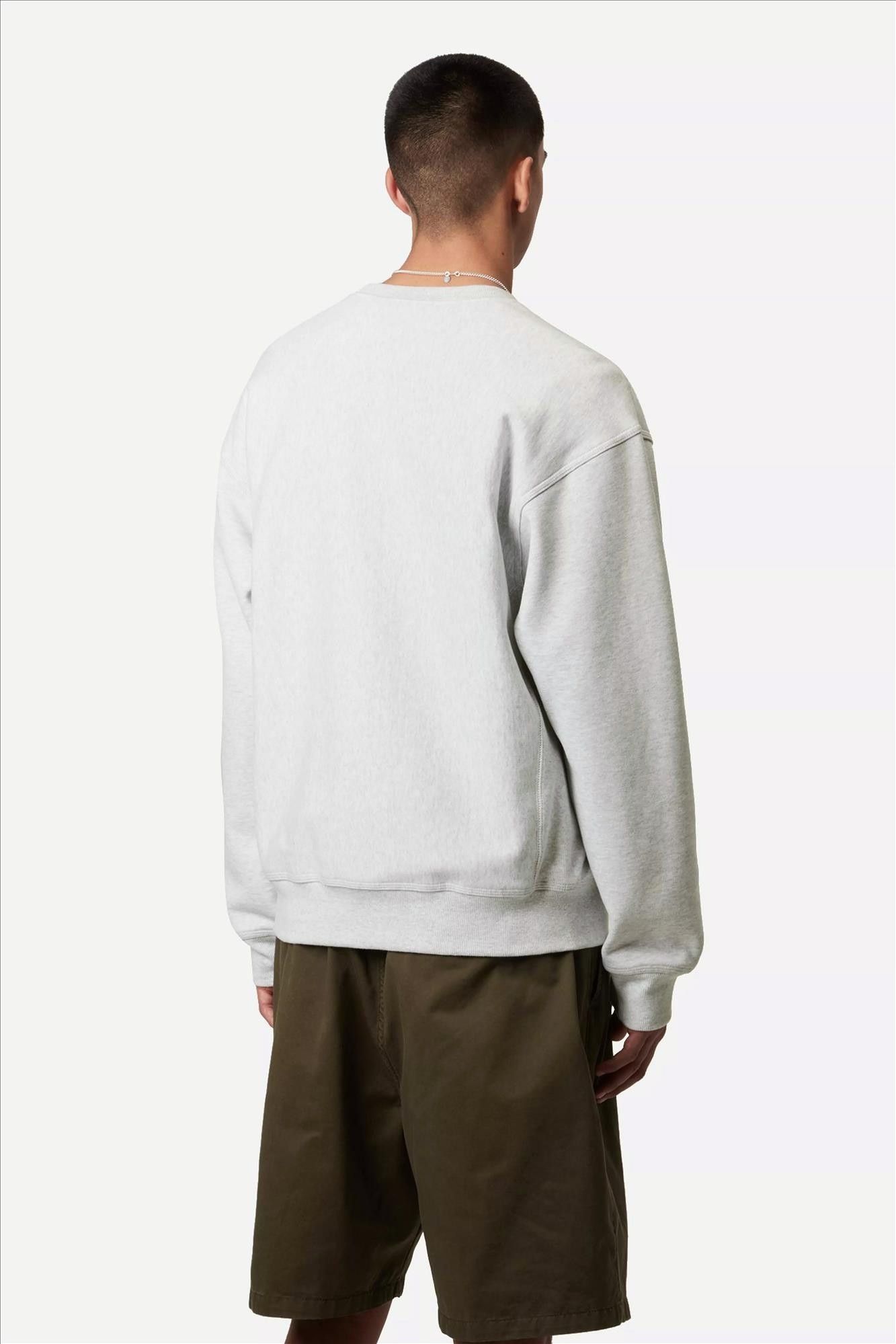 Carhartt WIP - Grijze American Script sweater