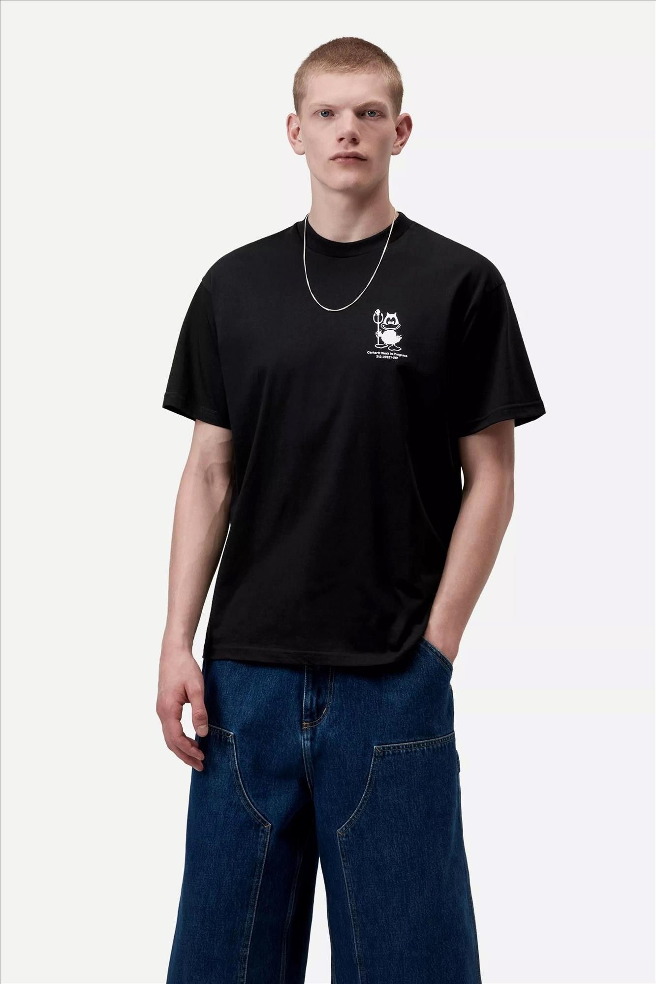 Carhartt WIP - Zwarte Bumper Car T-shirt