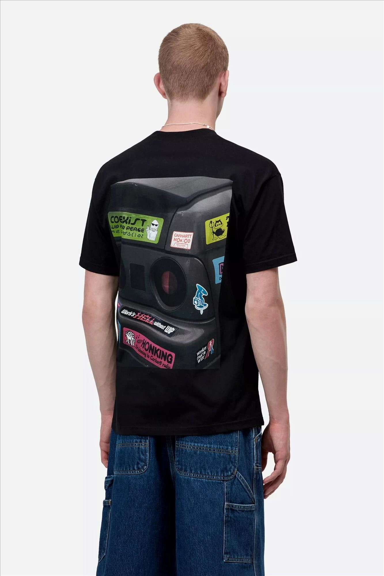 Carhartt WIP - Zwarte Bumper Car T-shirt