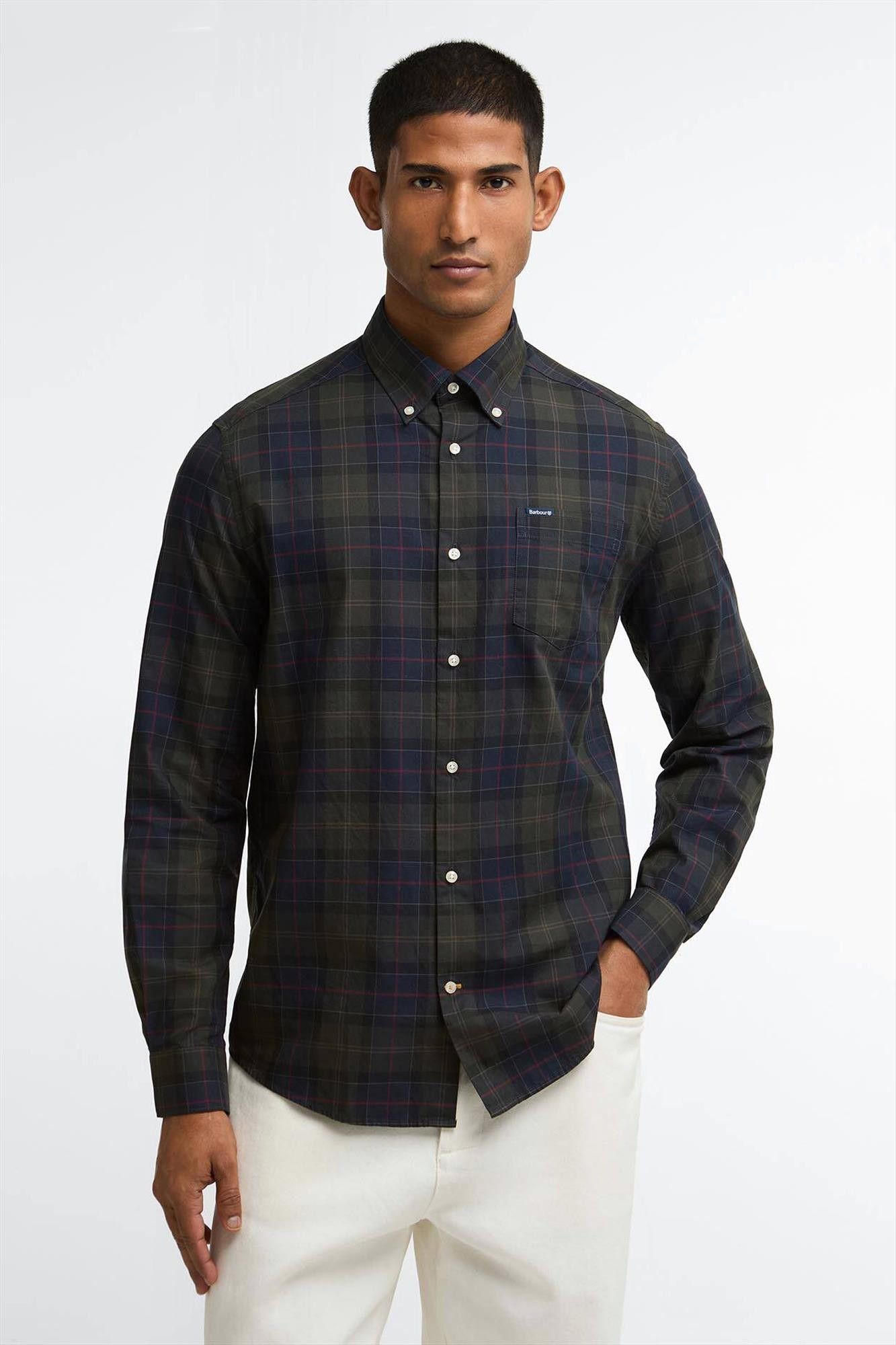 Barbour - Kaki Wetheram Tailored hemd