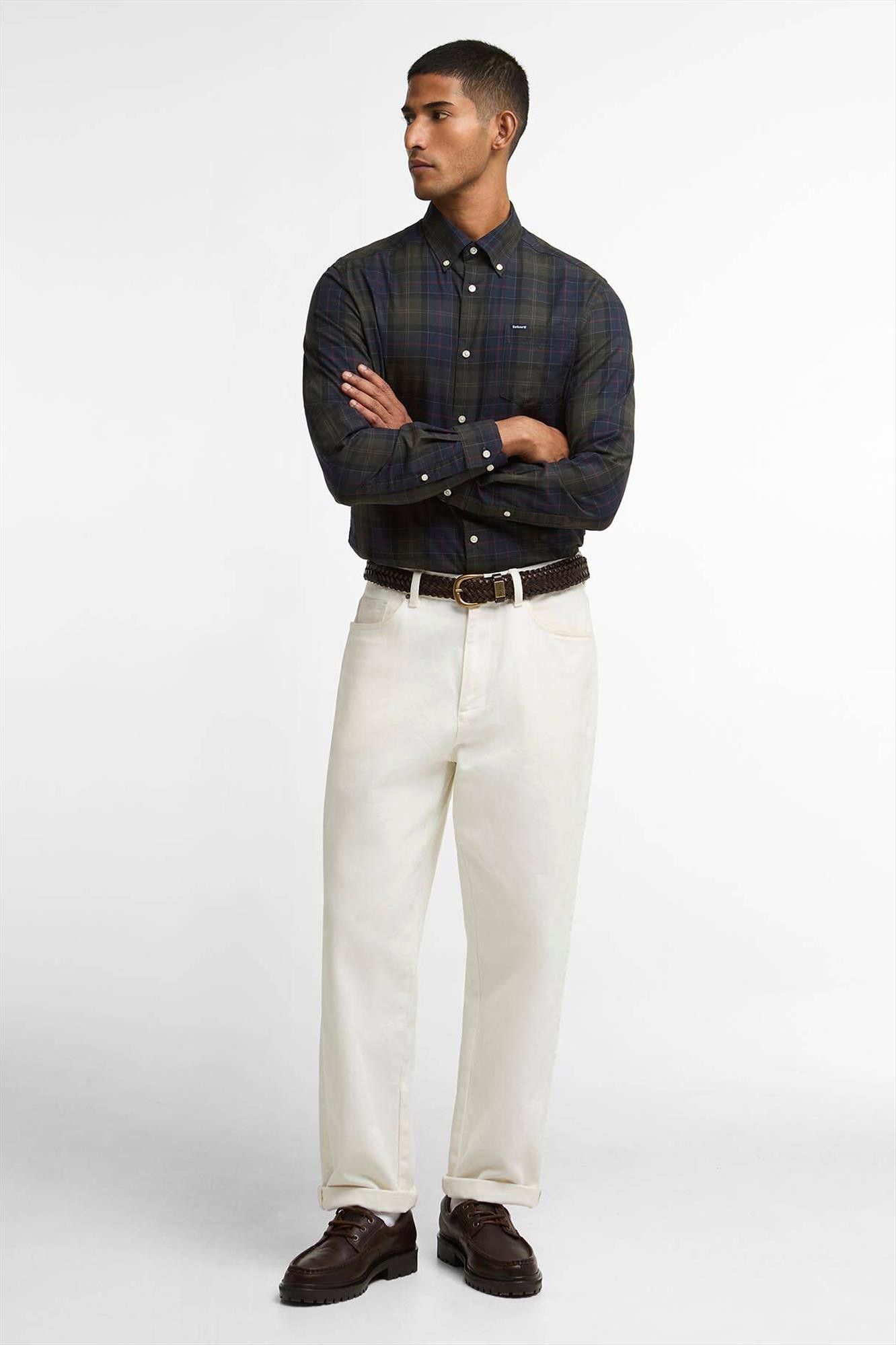 Barbour - Kaki Wetheram Tailored hemd