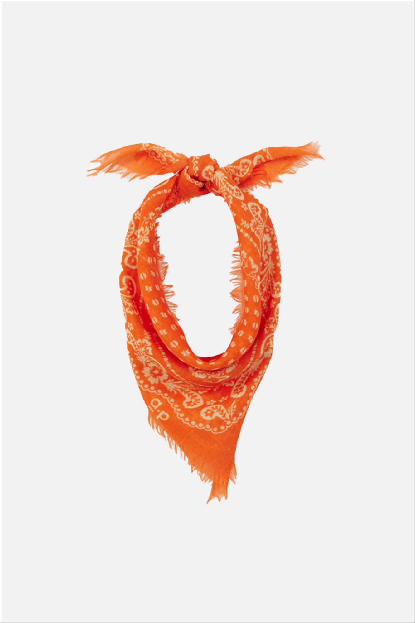 arsene & les pipelettes - Oranje Wool bandana