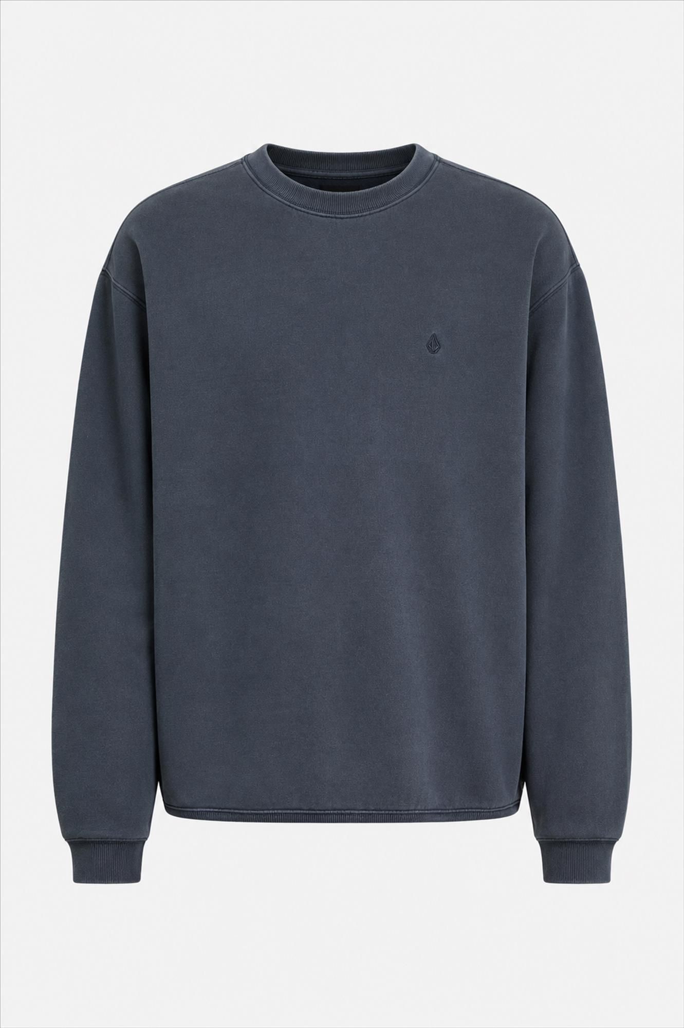 Volcom - Grijsblauwe Single Stone sweater