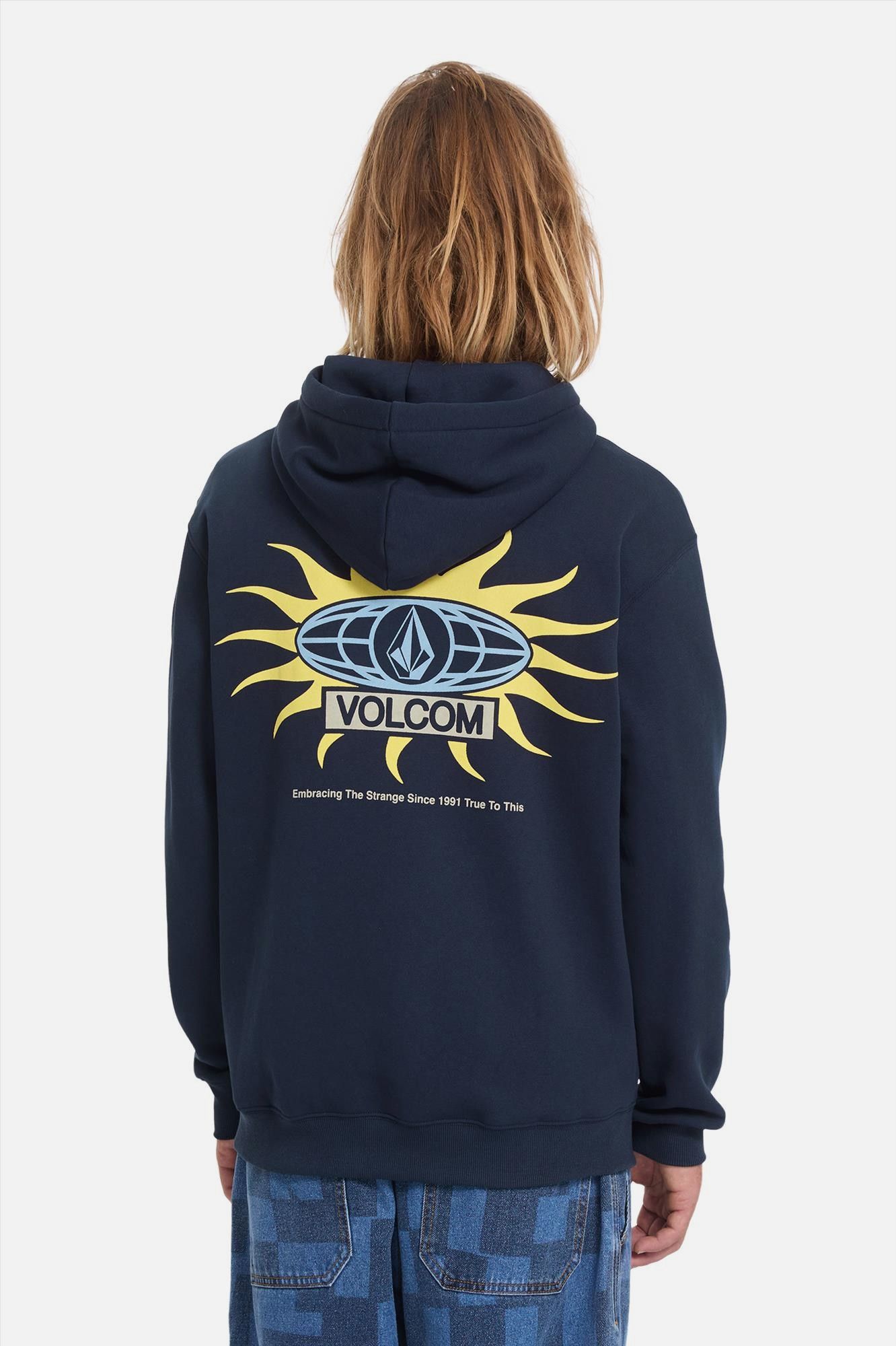 Volcom - Donkerblauwe Watanite hoodie