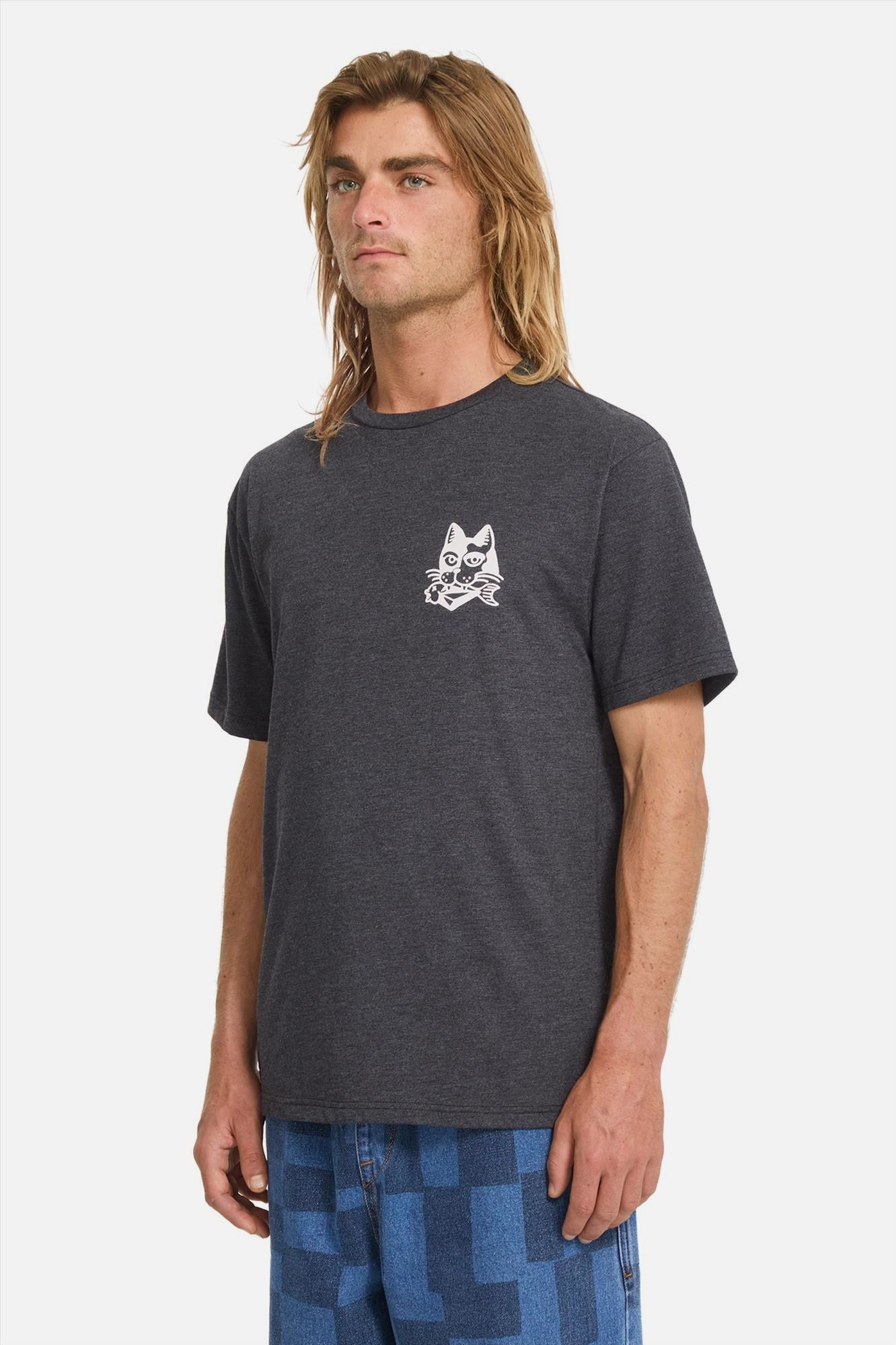 Volcom - Donkergrijze Tasty T-shirt