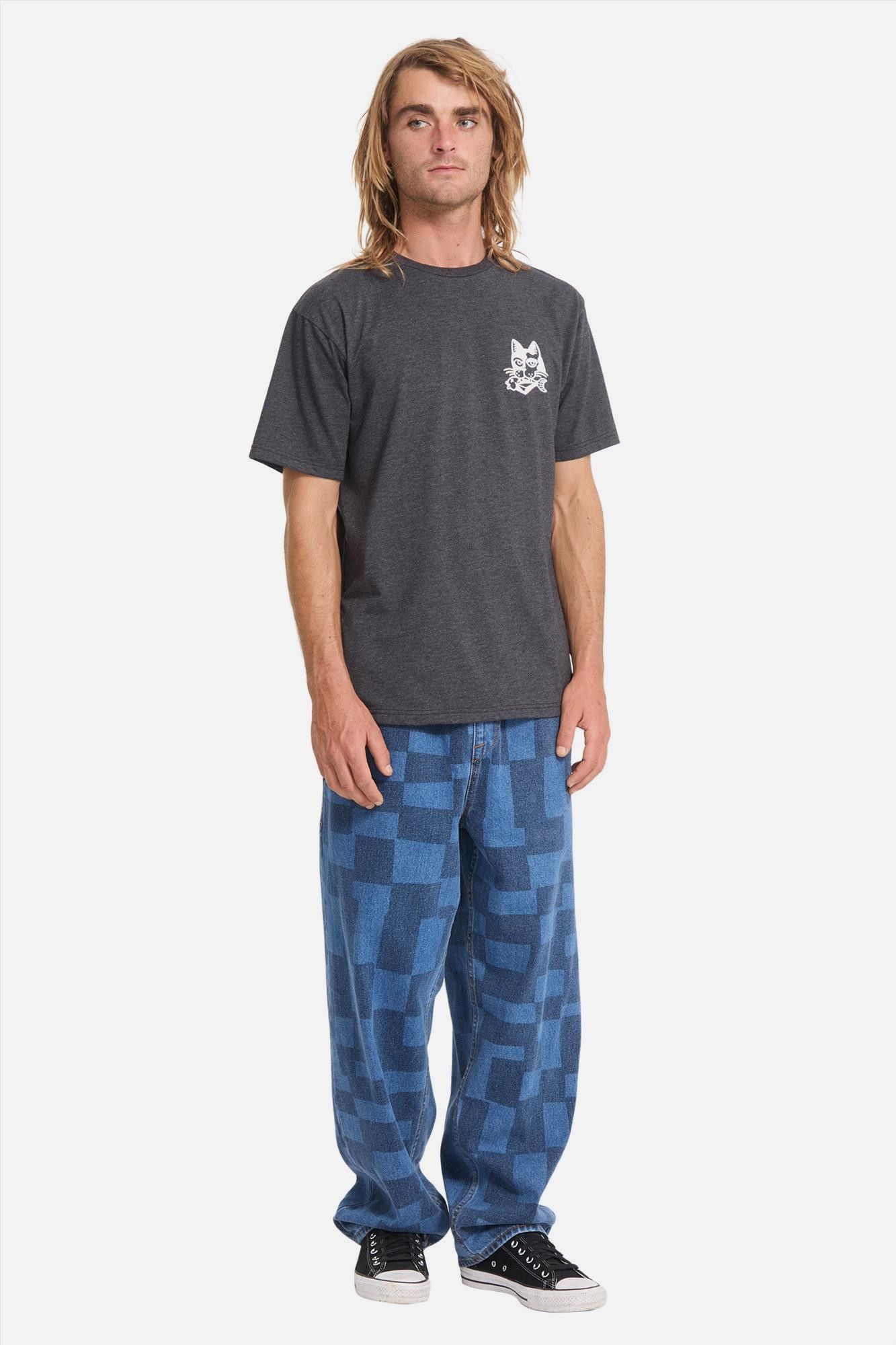 Volcom - Donkergrijze Tasty T-shirt