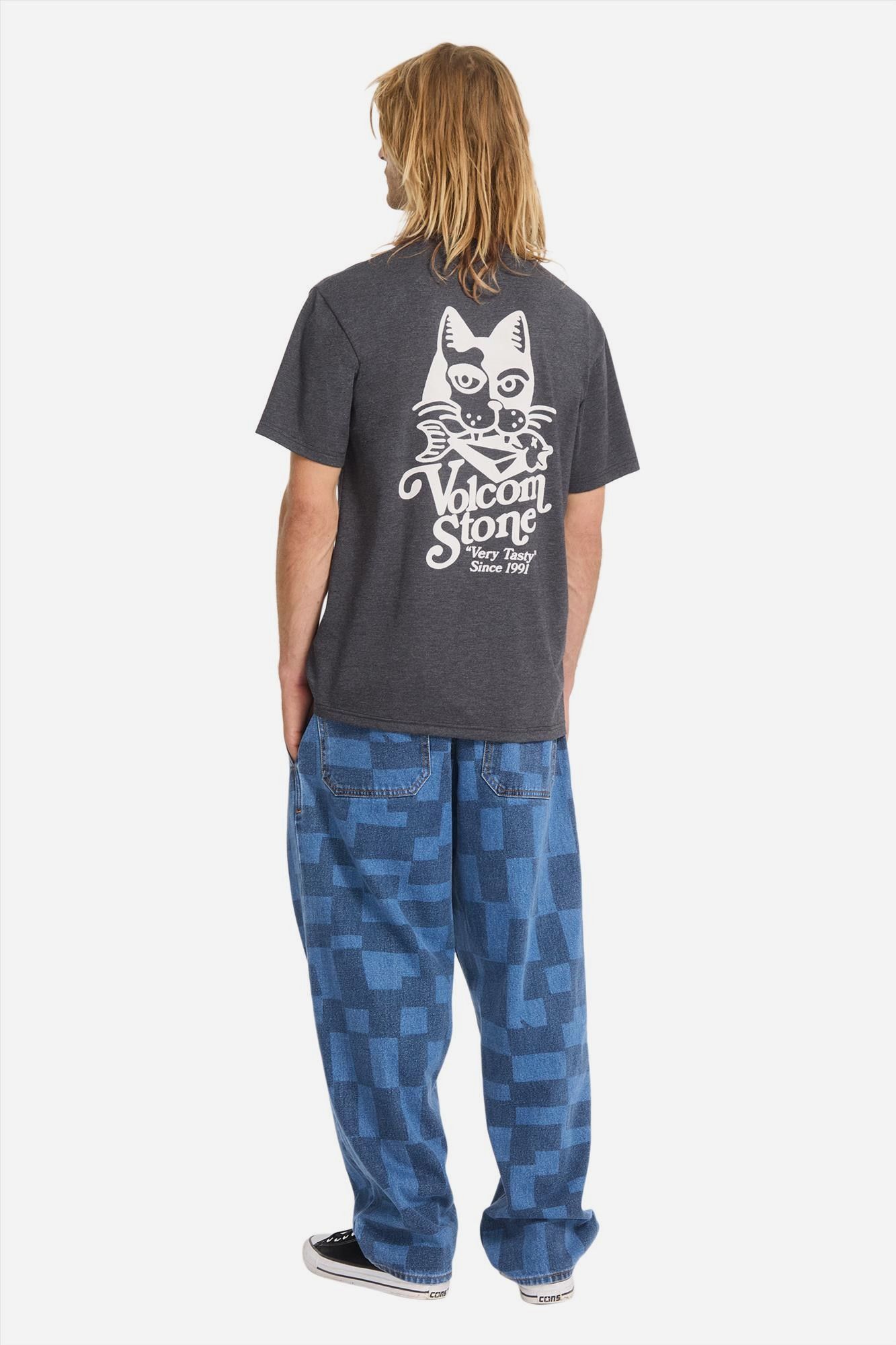 Volcom - Donkergrijze Tasty T-shirt