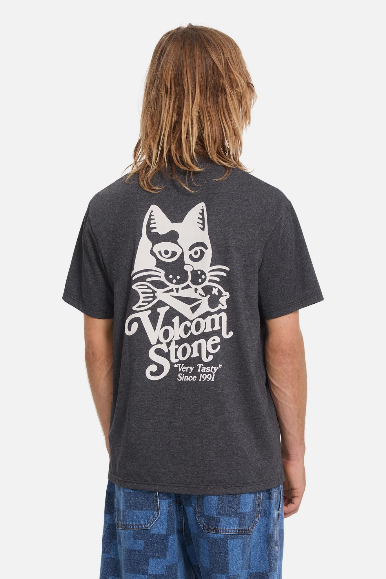 Volcom - Donkergrijze Tasty T-shirt