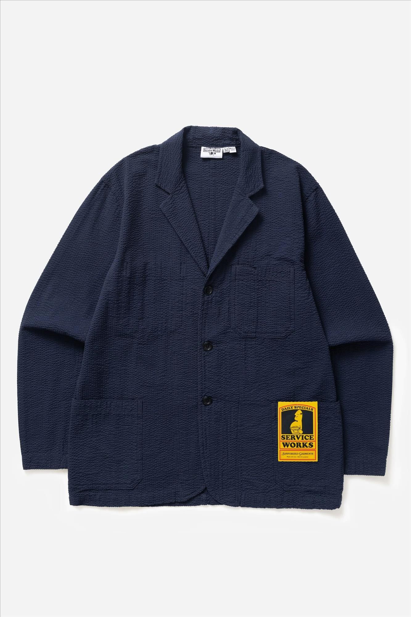 Service Works - Donkerblauwe Server blazer