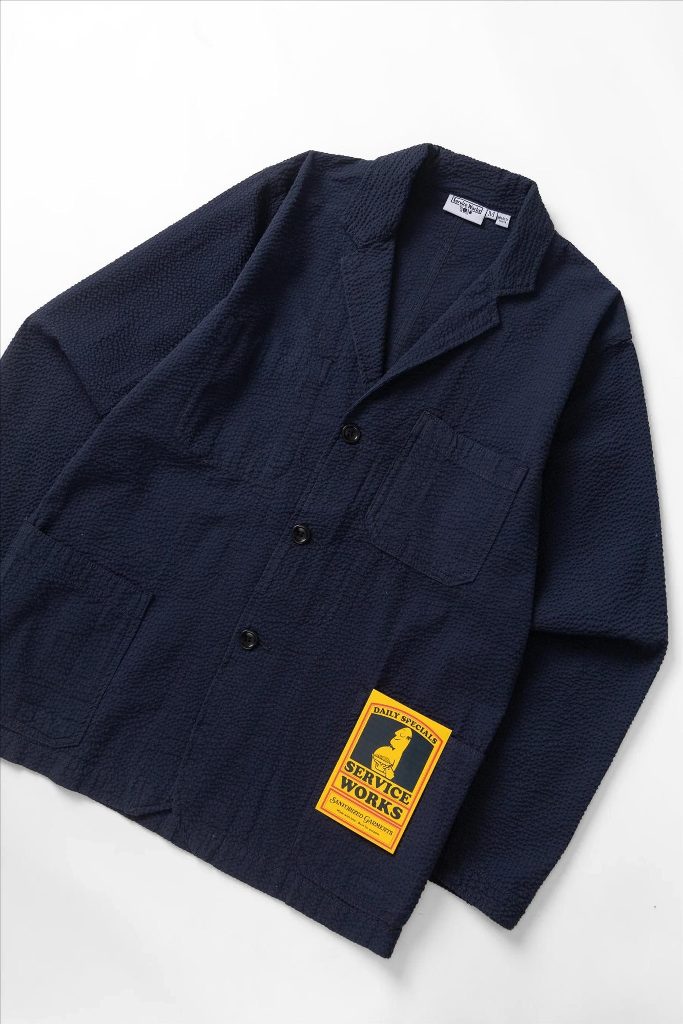 Service Works - Donkerblauwe Server blazer