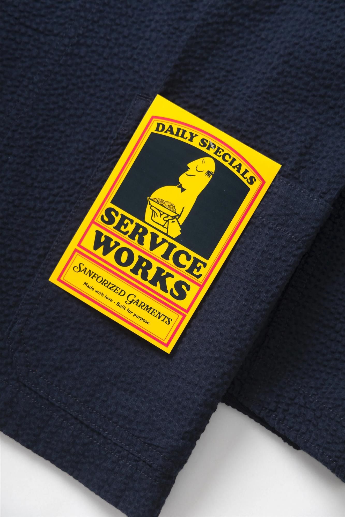 Service Works - Donkerblauwe Server blazer