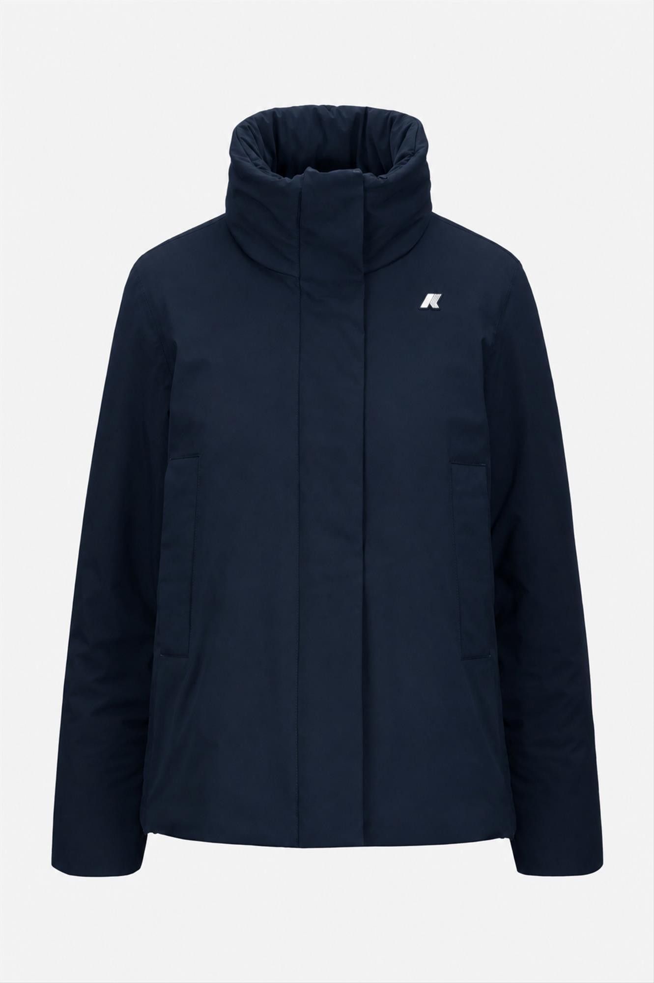 K-Way - Donkerblauwe Marlette St Warm jas