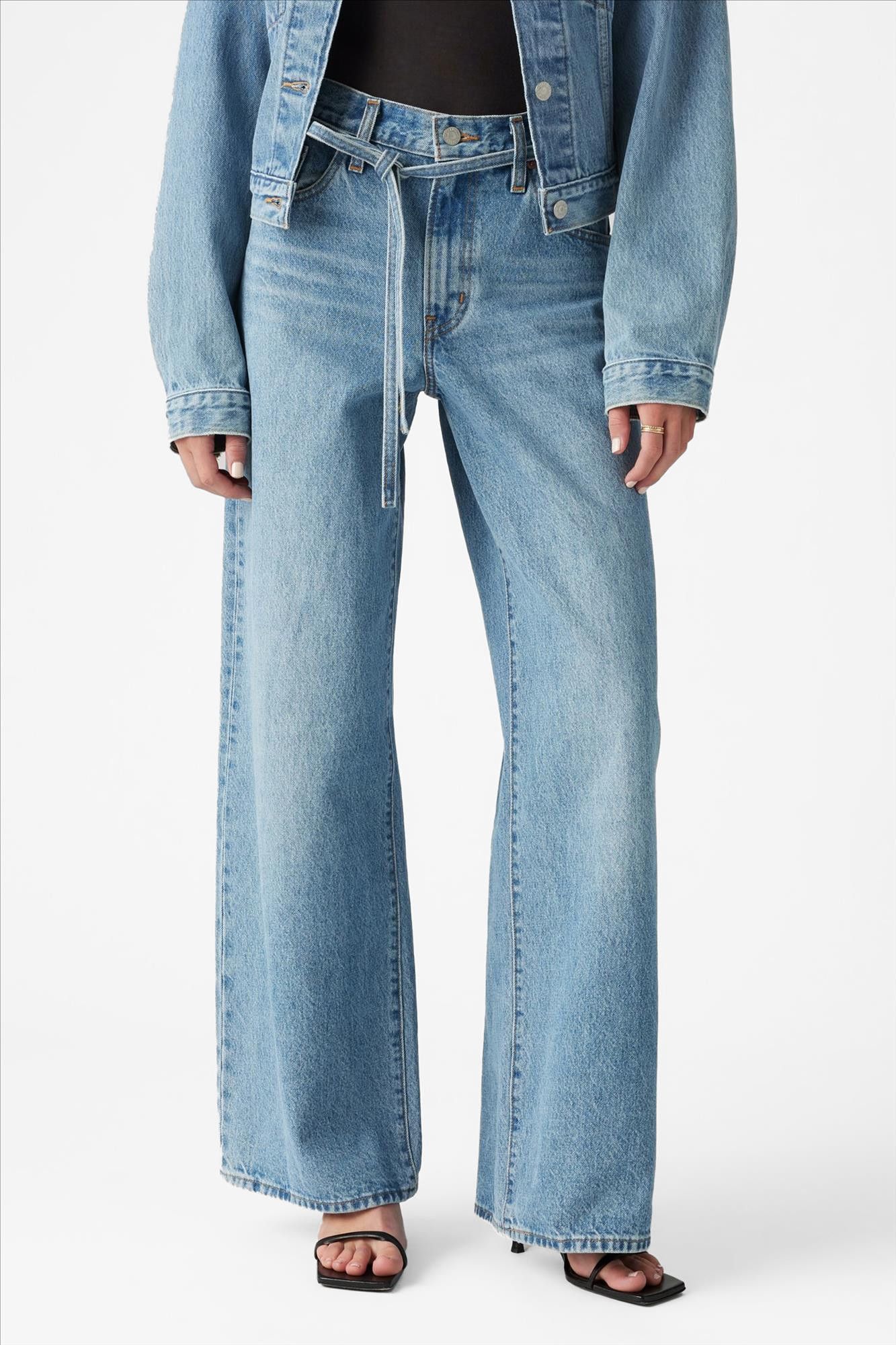 Levi's - Blauwe XL Straight jeans