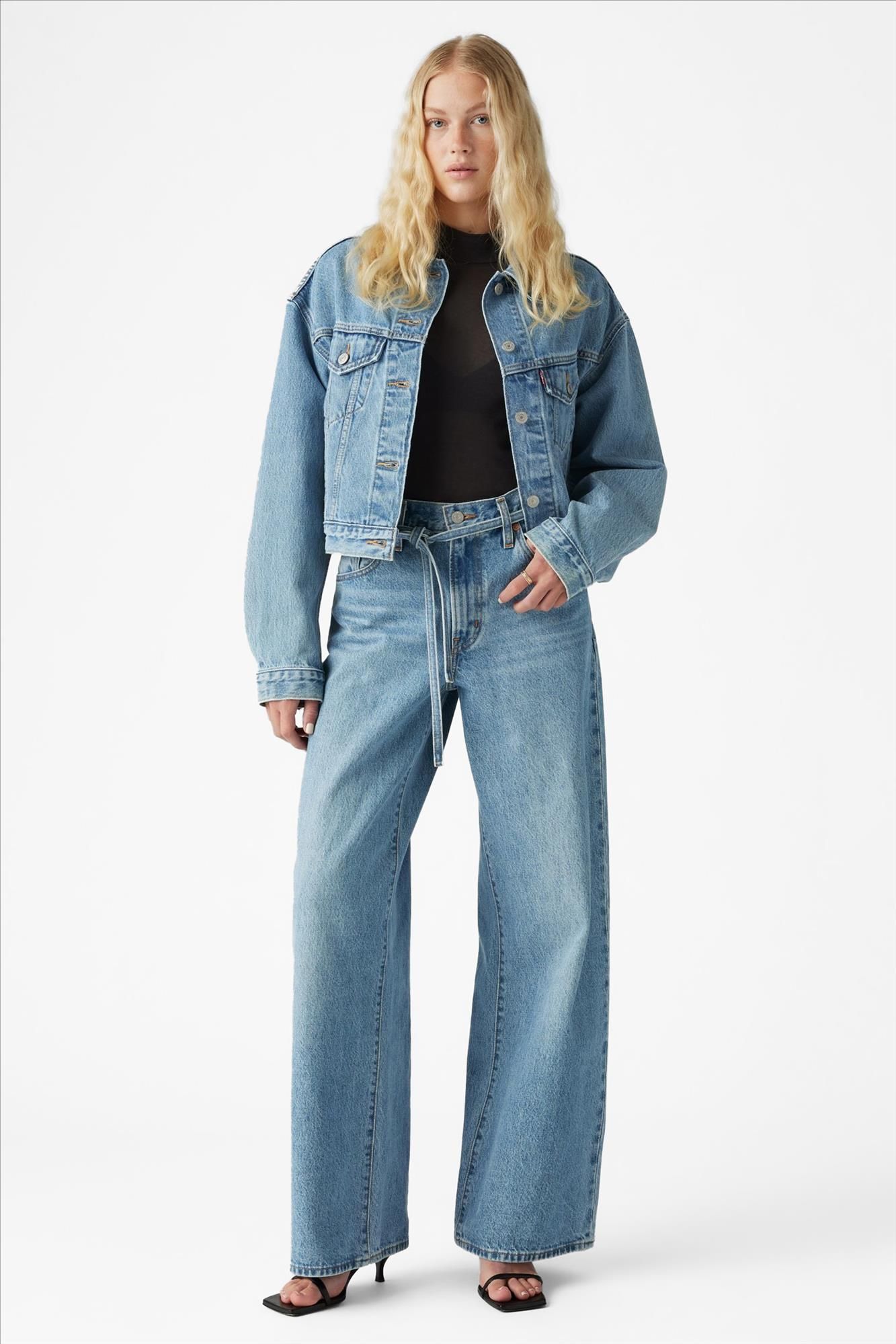 Levi's - Blauwe XL Straight jeans