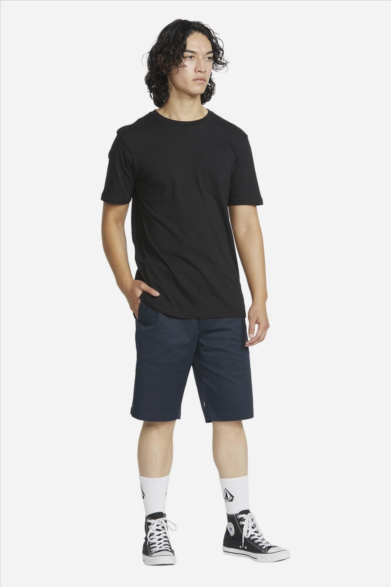 Volcom - Donkerblauwe Frickin Modern short