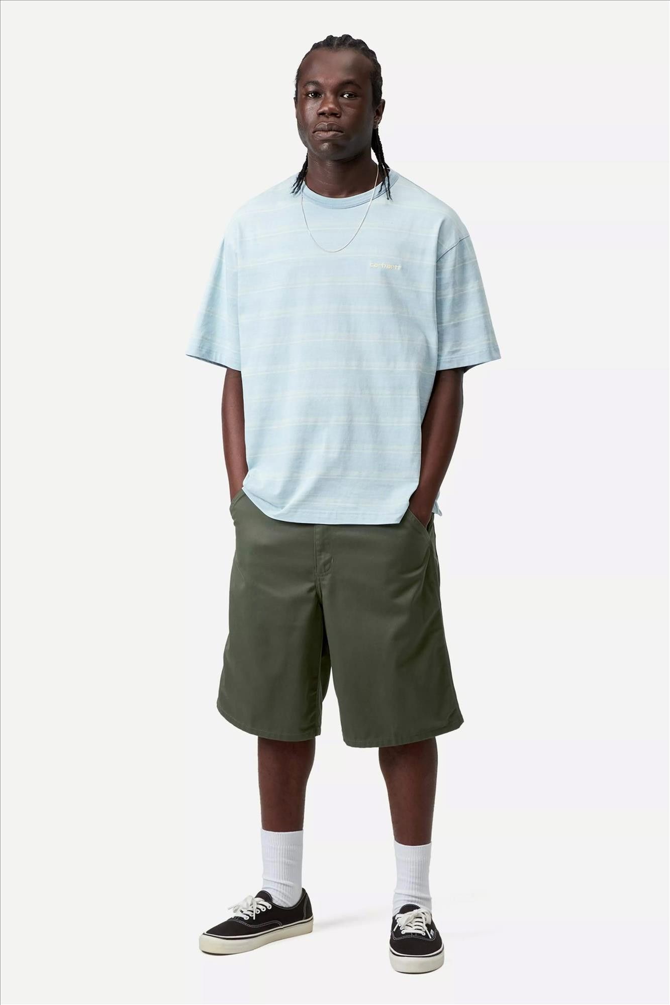 Carhartt WIP - Donkergroene Simple short