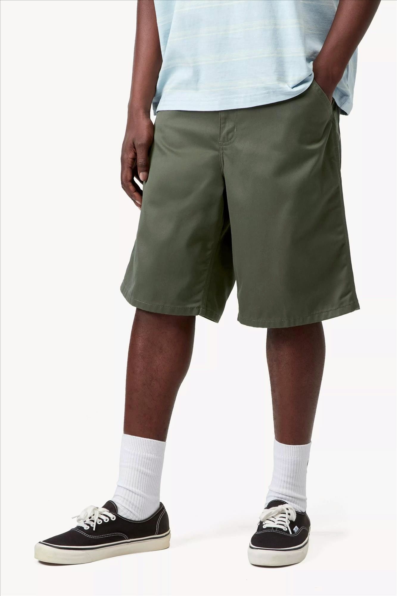 Carhartt WIP - Donkergroene Simple short