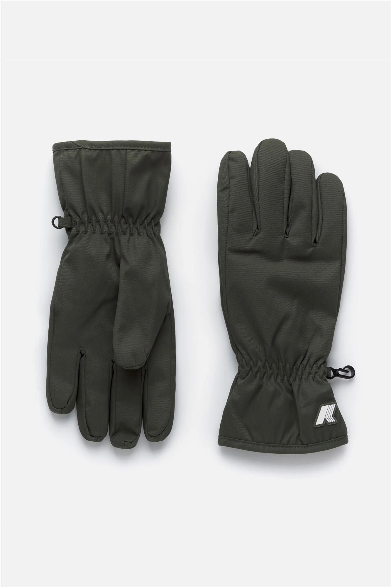 K-Way - Kaki Freyr Marmotta handschoenen